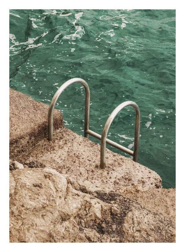 Ocean Step Poster (50x70 cm)