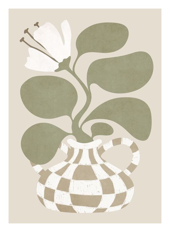 Bold Flower Plakat (30x40 cm)- Ilustracje