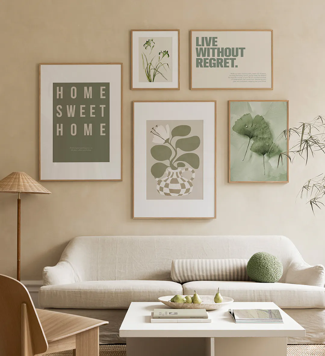 Gallery walls | Wall art inspiration | Desenio.co.uk