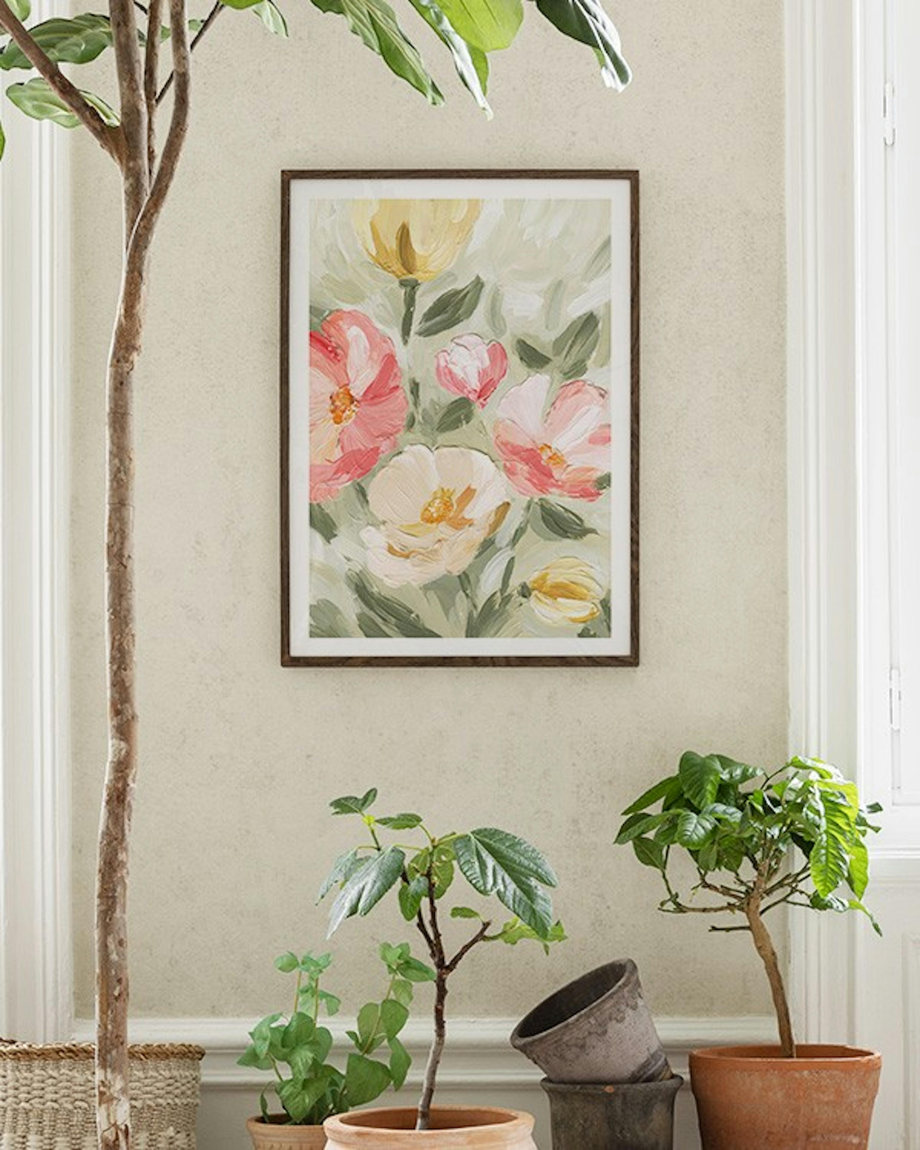 Painted Blossom No1 Poster