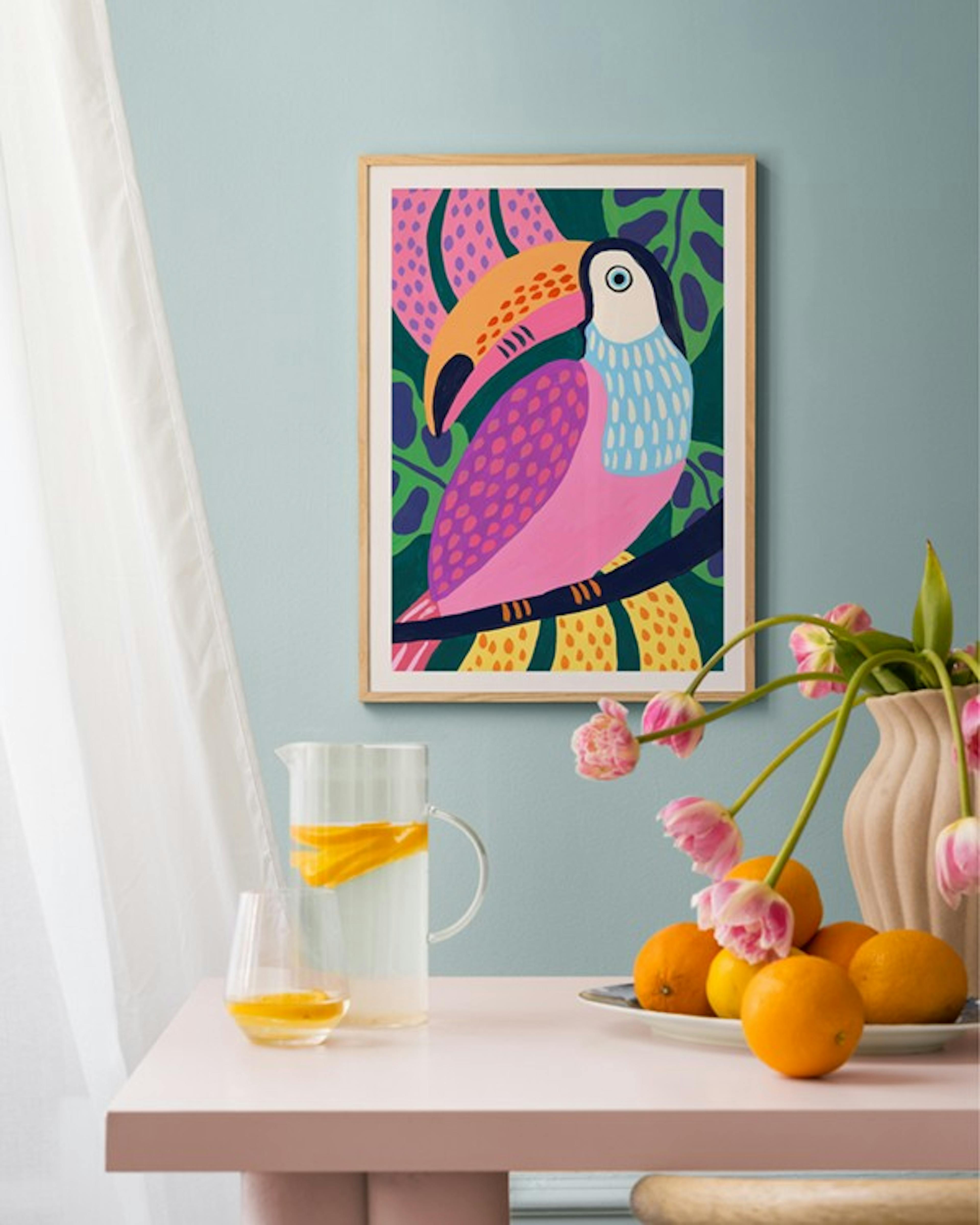 Colorful Toucan Print