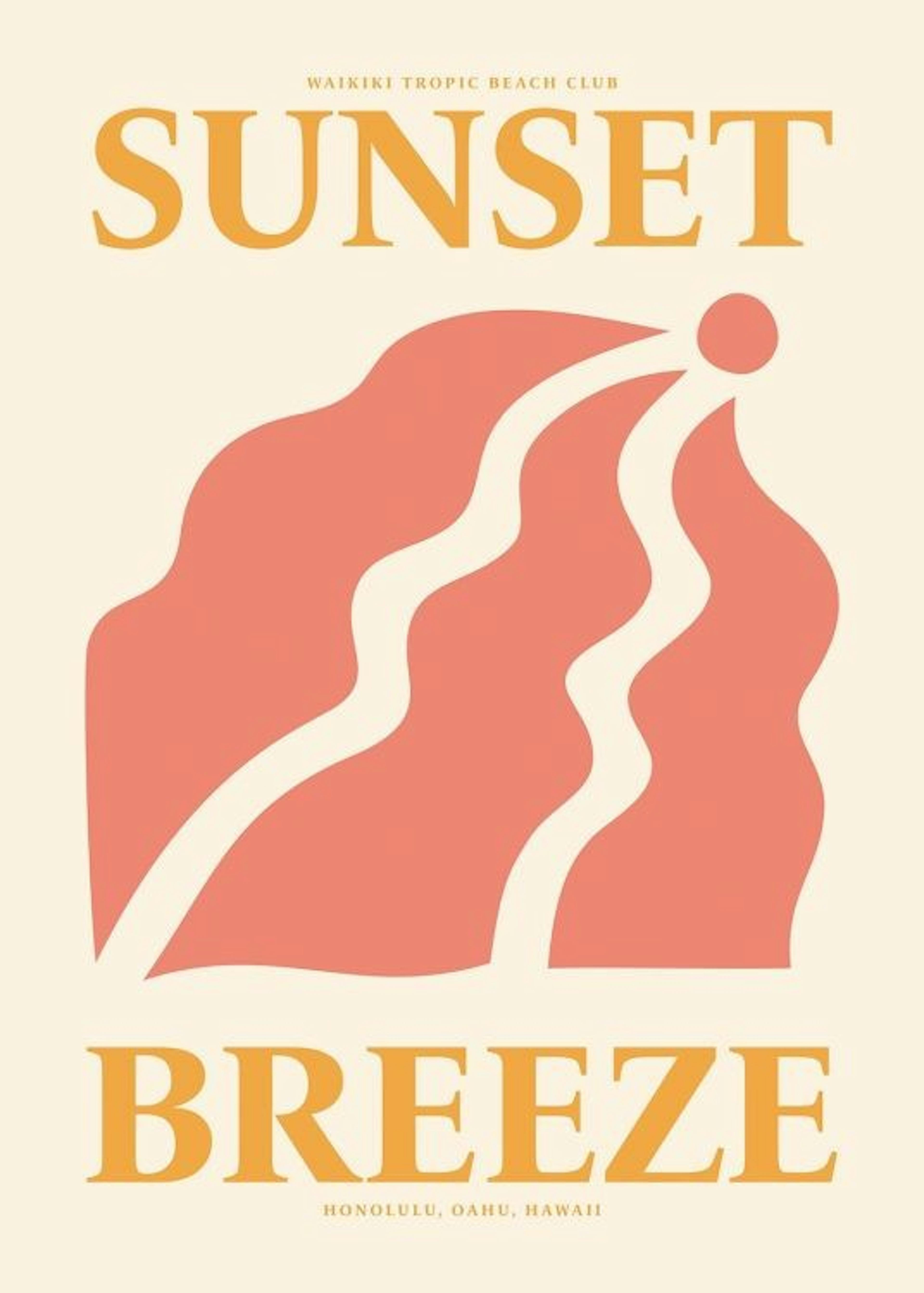 Sunset Breeze Print 0