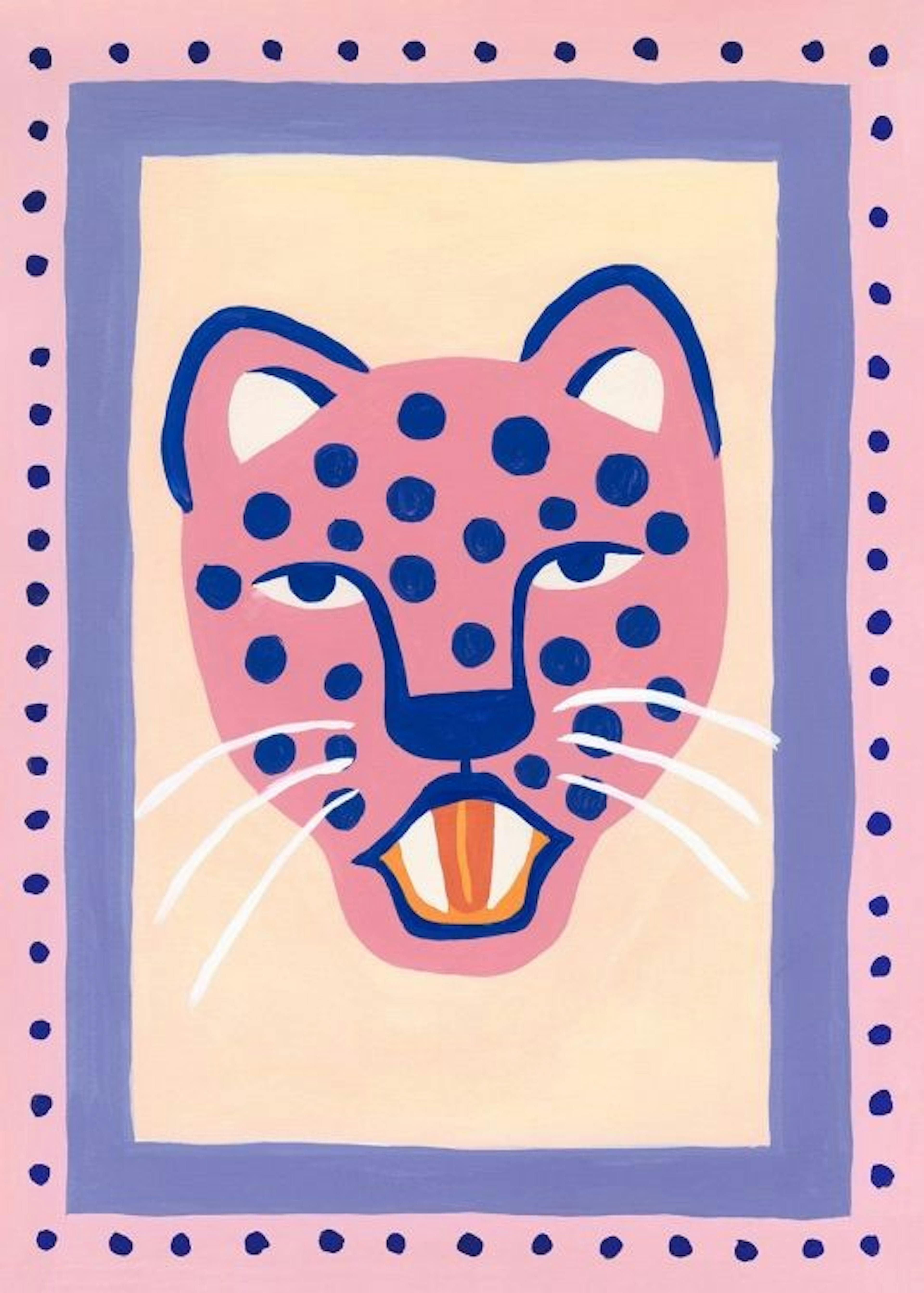 Pink Cheetah Poster 0