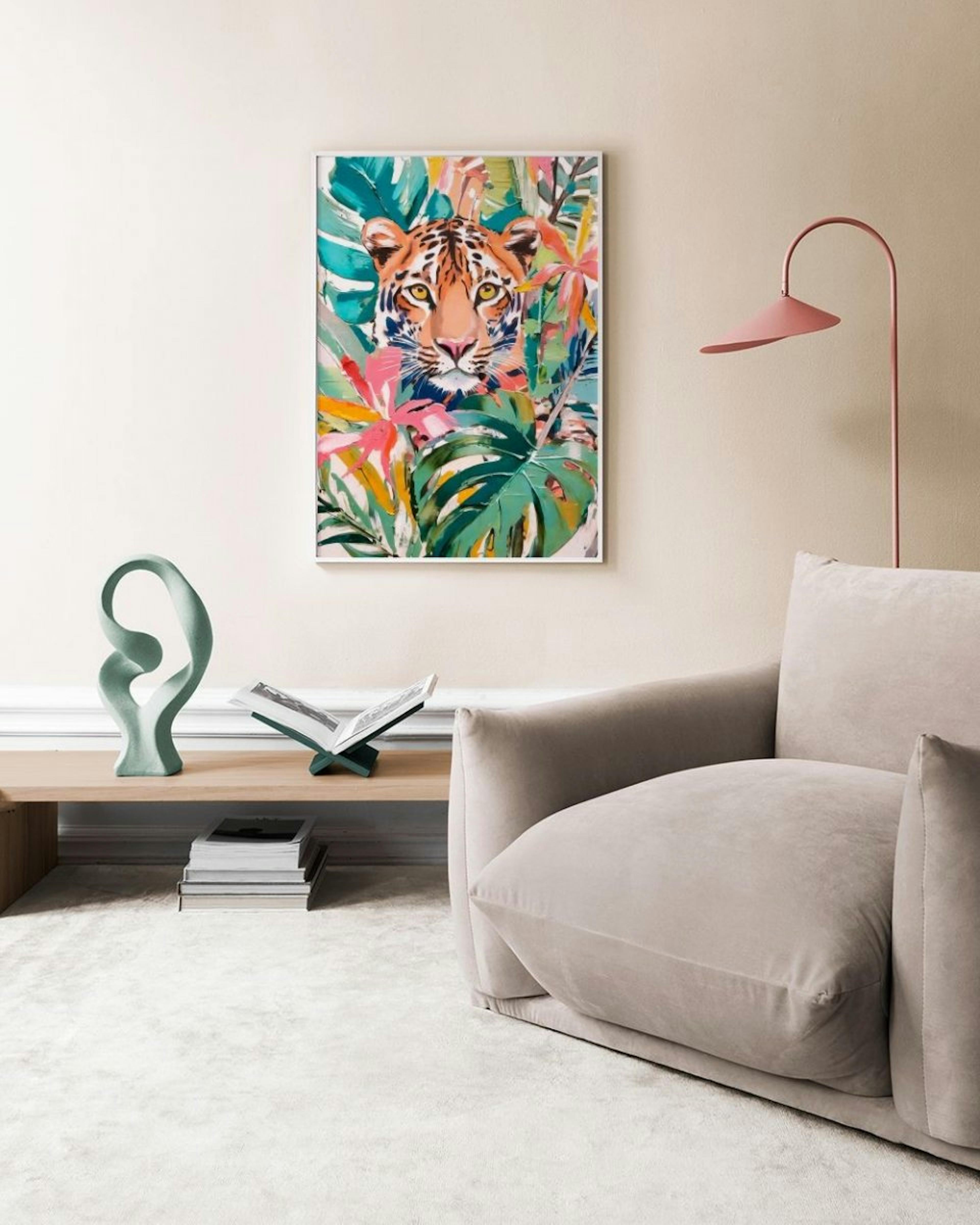 Tropical Tiger Print