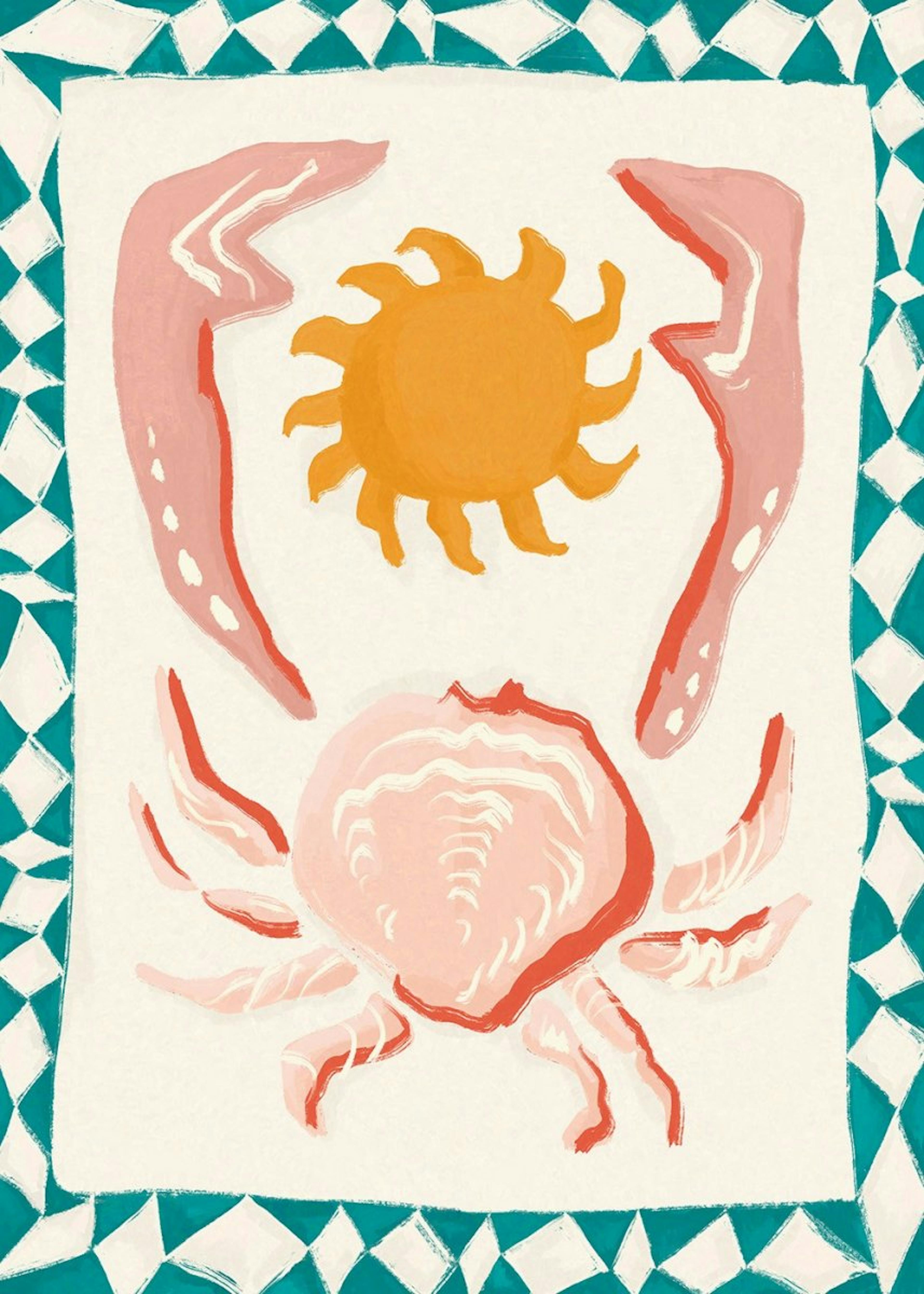 Sun Crab Print 0