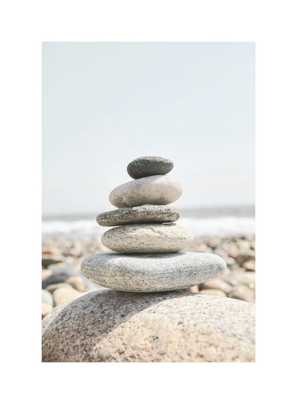 Rocks in Balance Poster (50x70 cm)