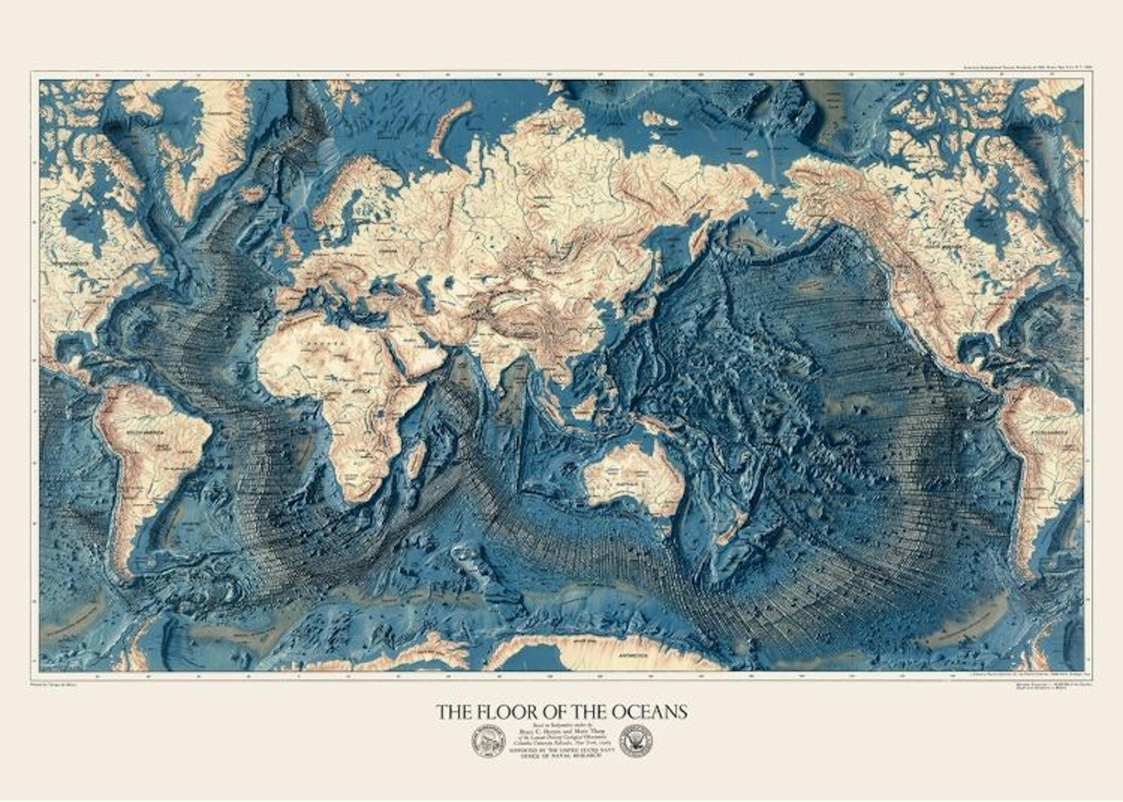 The Floor of the Oceans Print 0
