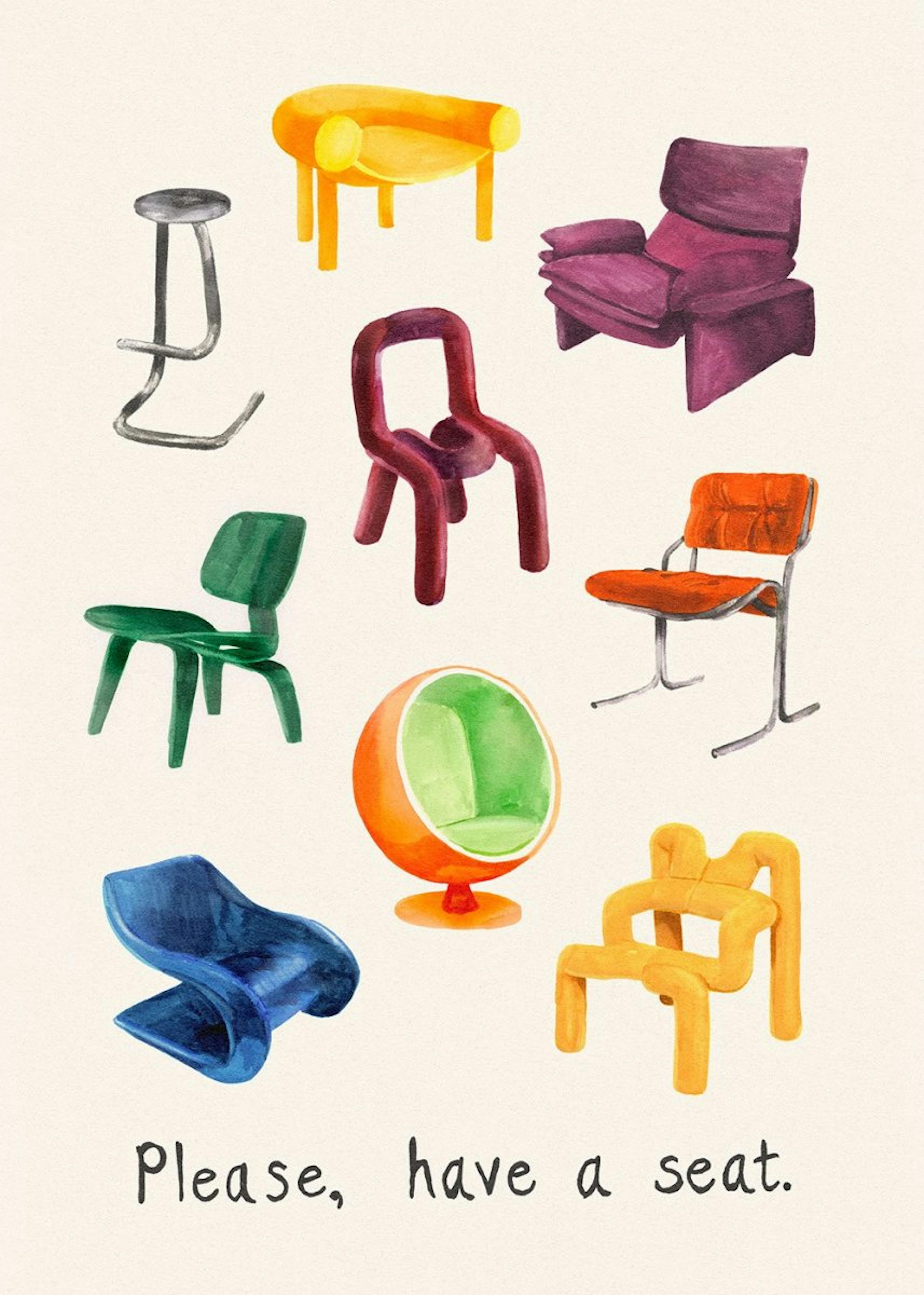 Have a Seat Poster 0