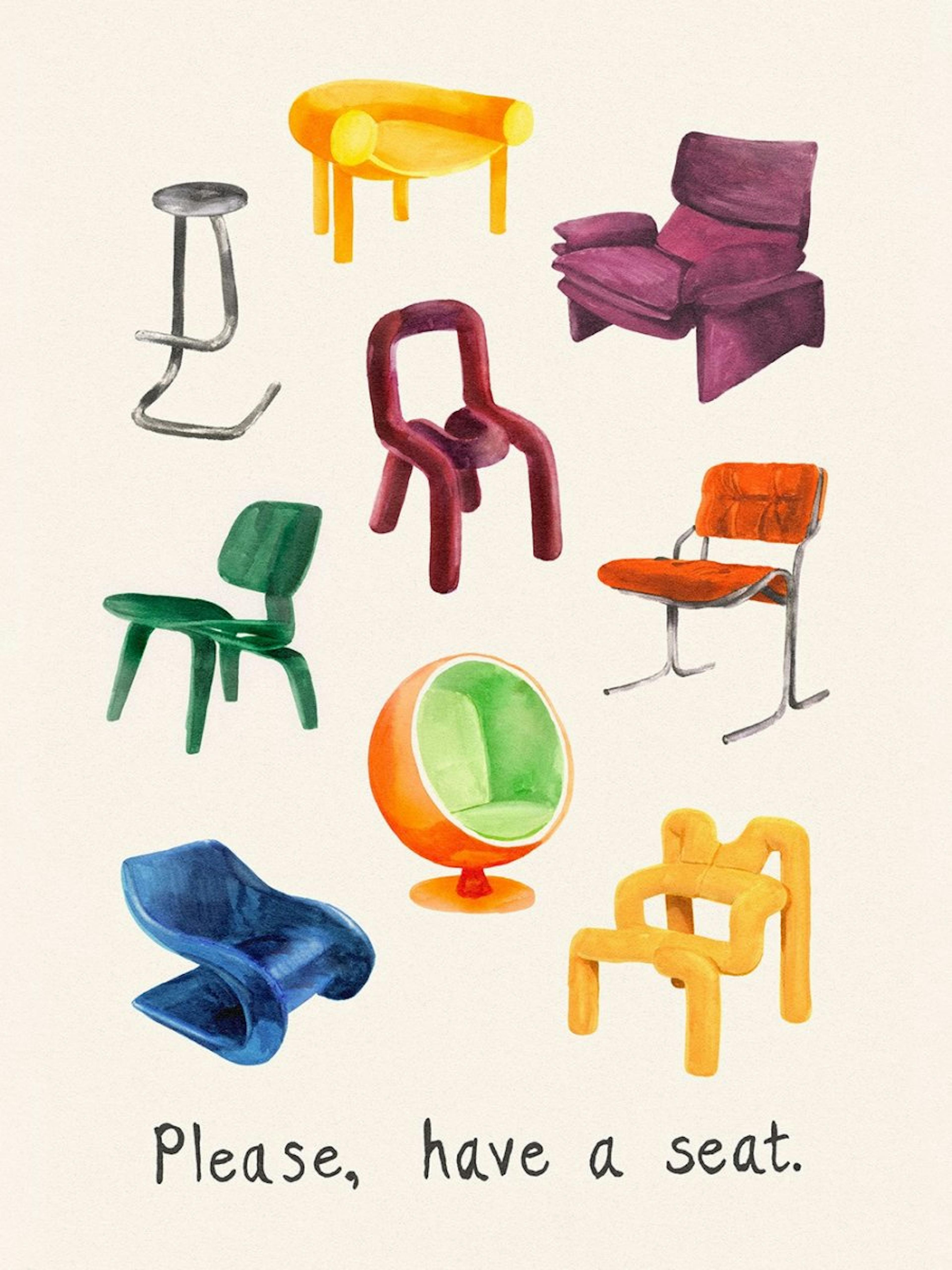 Have a Seat Poster 0