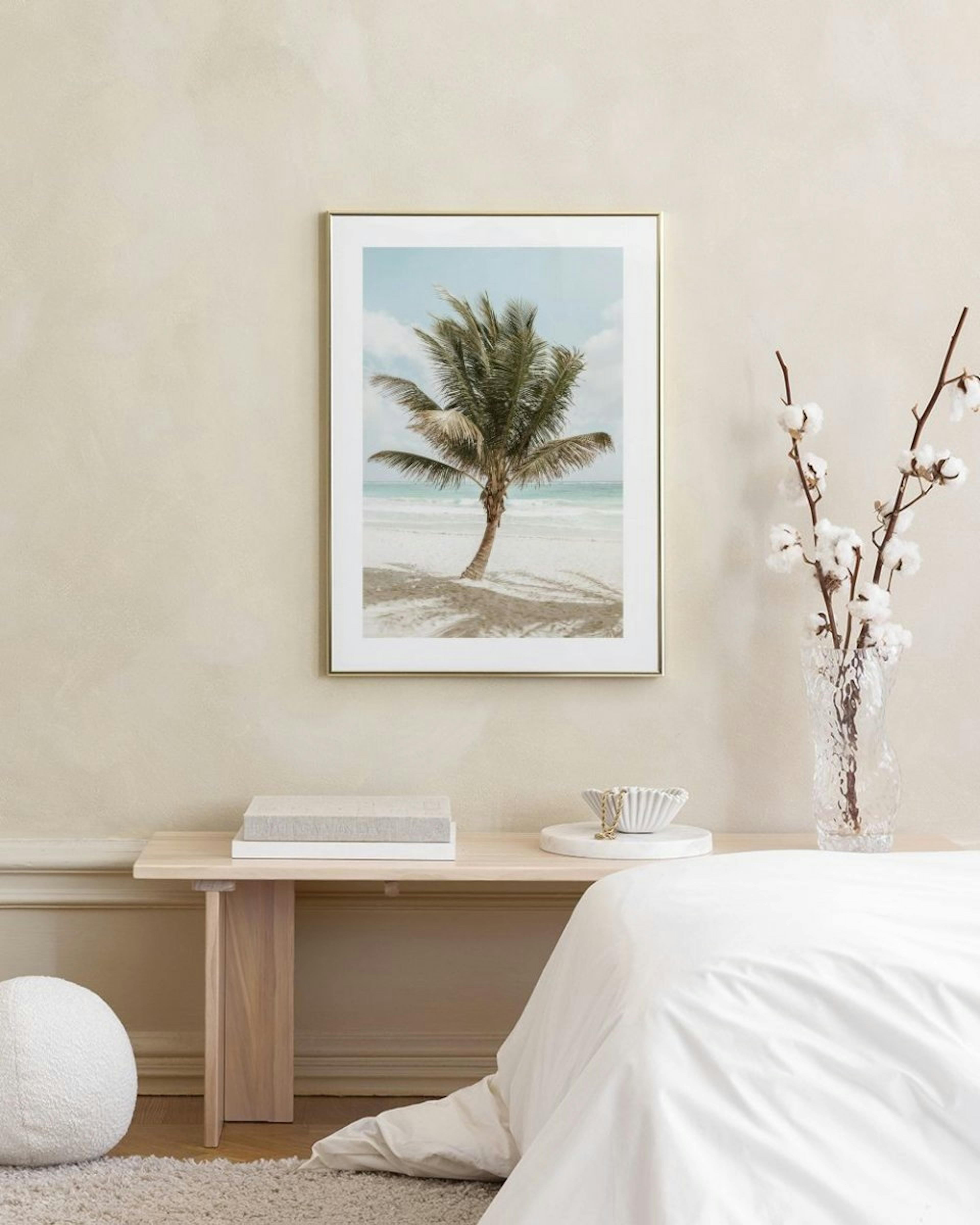 Palm in the Breeze Print