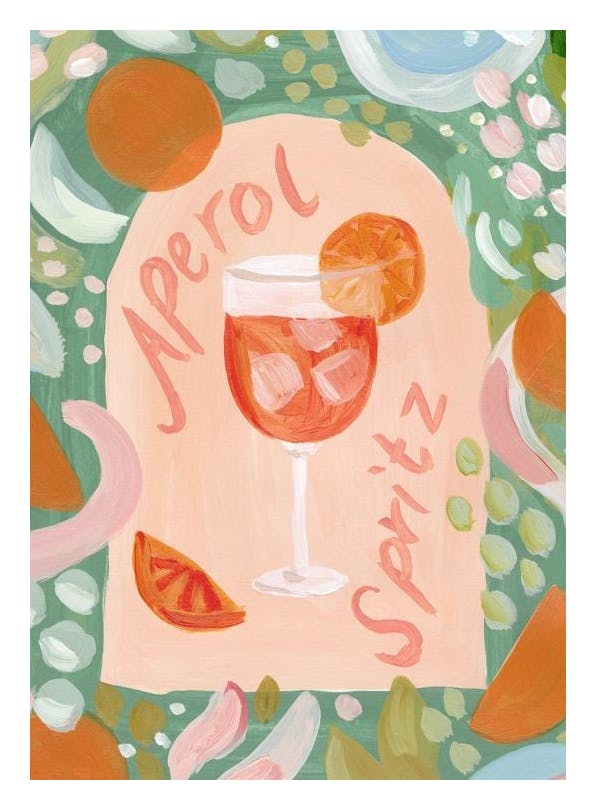 One Aperol Spritz, Please Poster (30x40 cm)