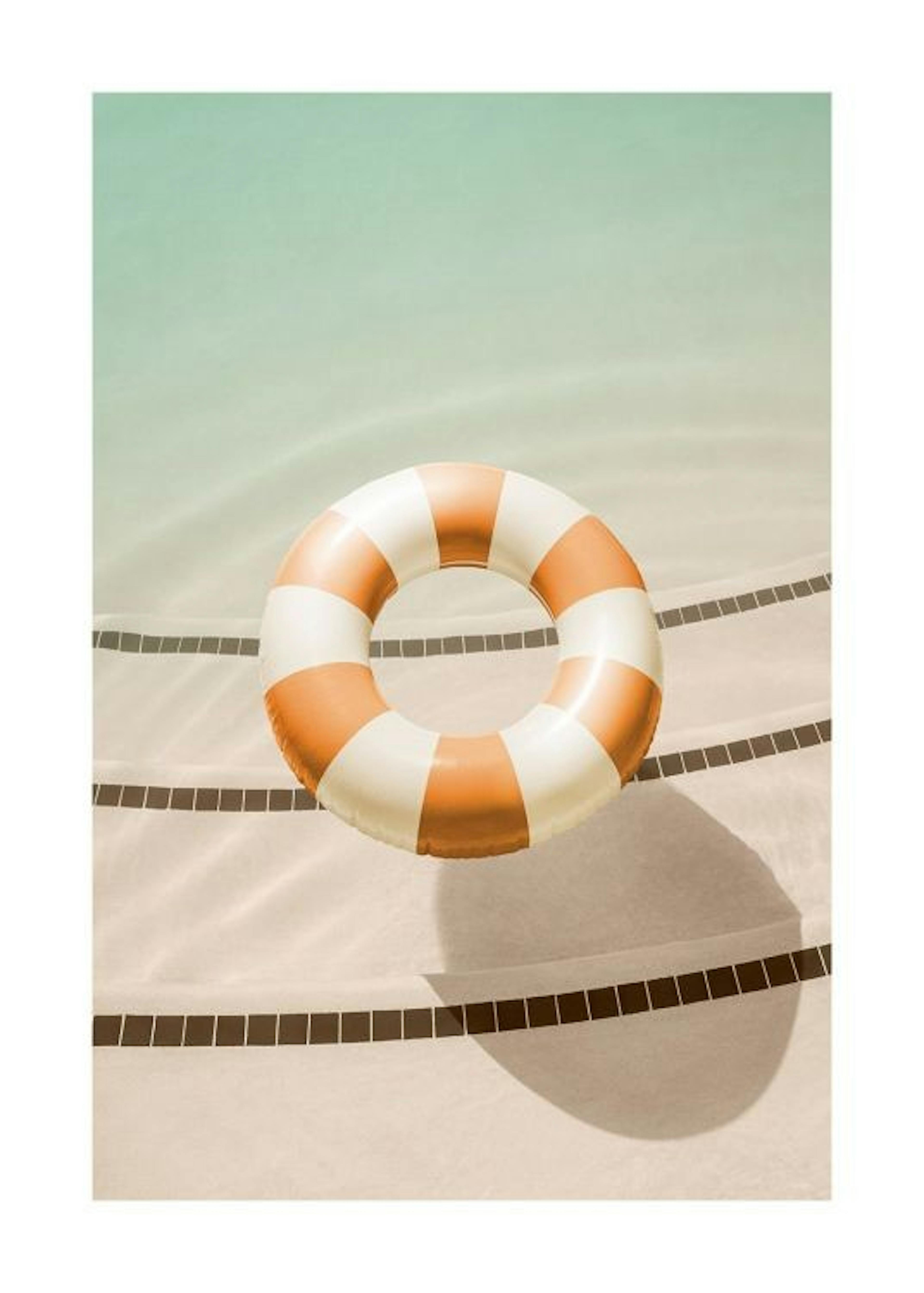 Swim Ring Poster