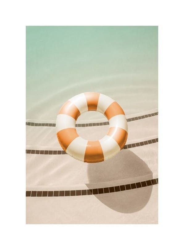 Prints - Swim Ring Print (50x70 cm) - Photography prints