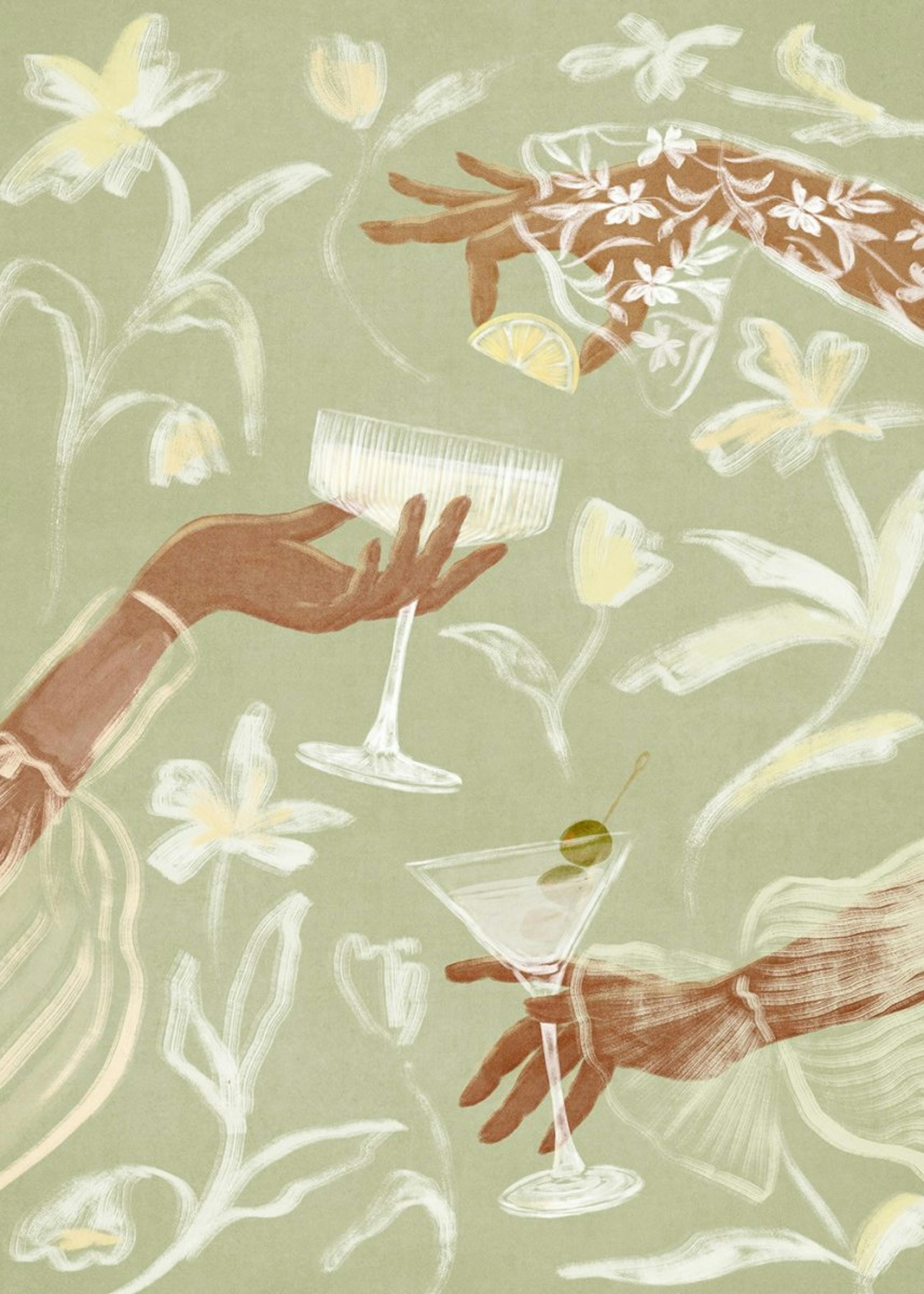 Cocktail Soirée Print 0