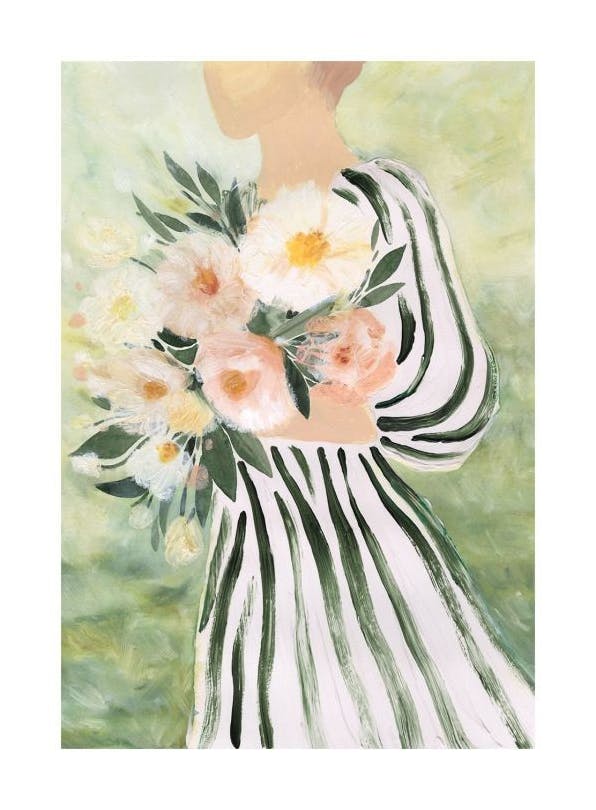 Botanical Female Poster (30x40 cm)