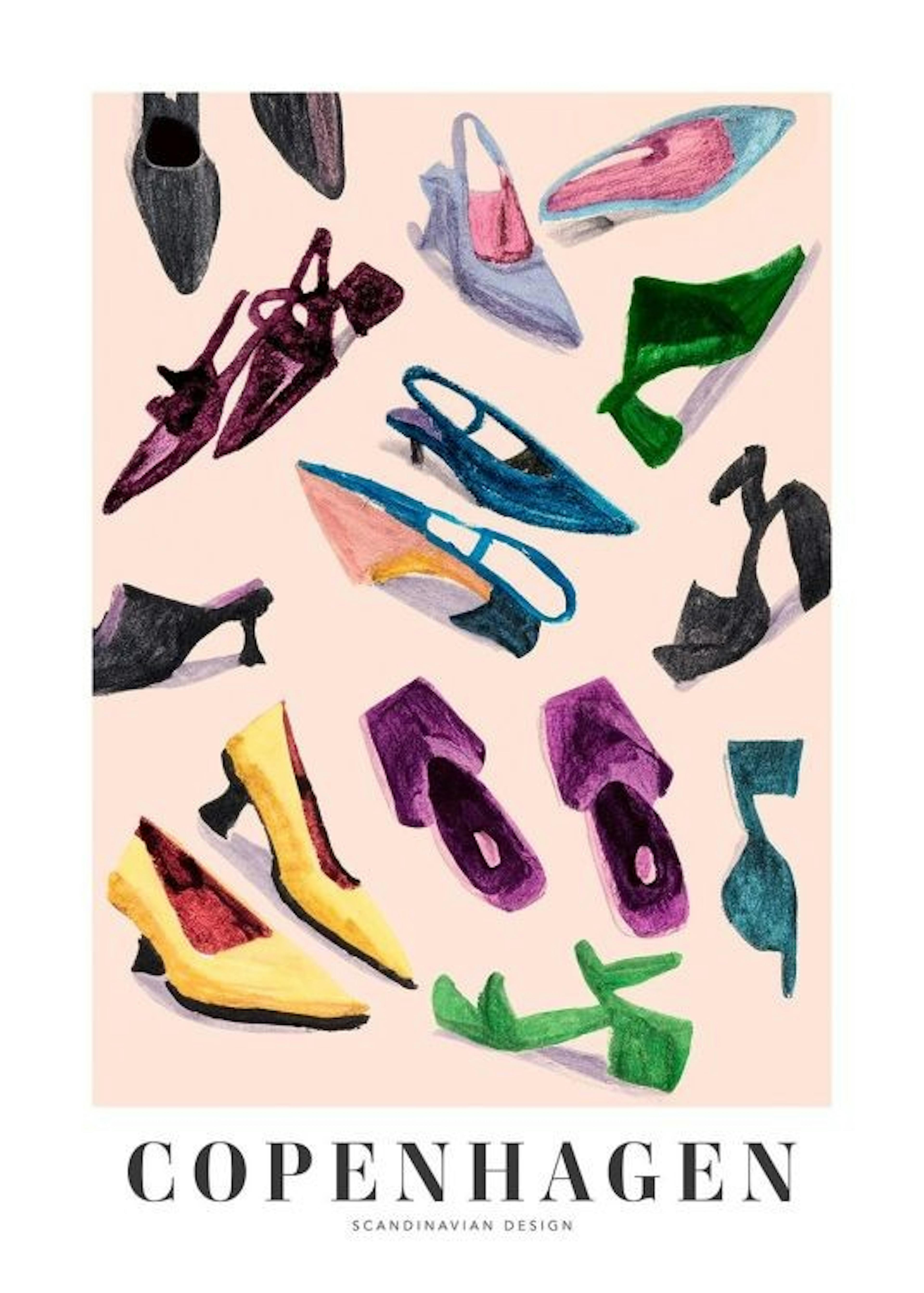 Shoes of Copenhagen Print