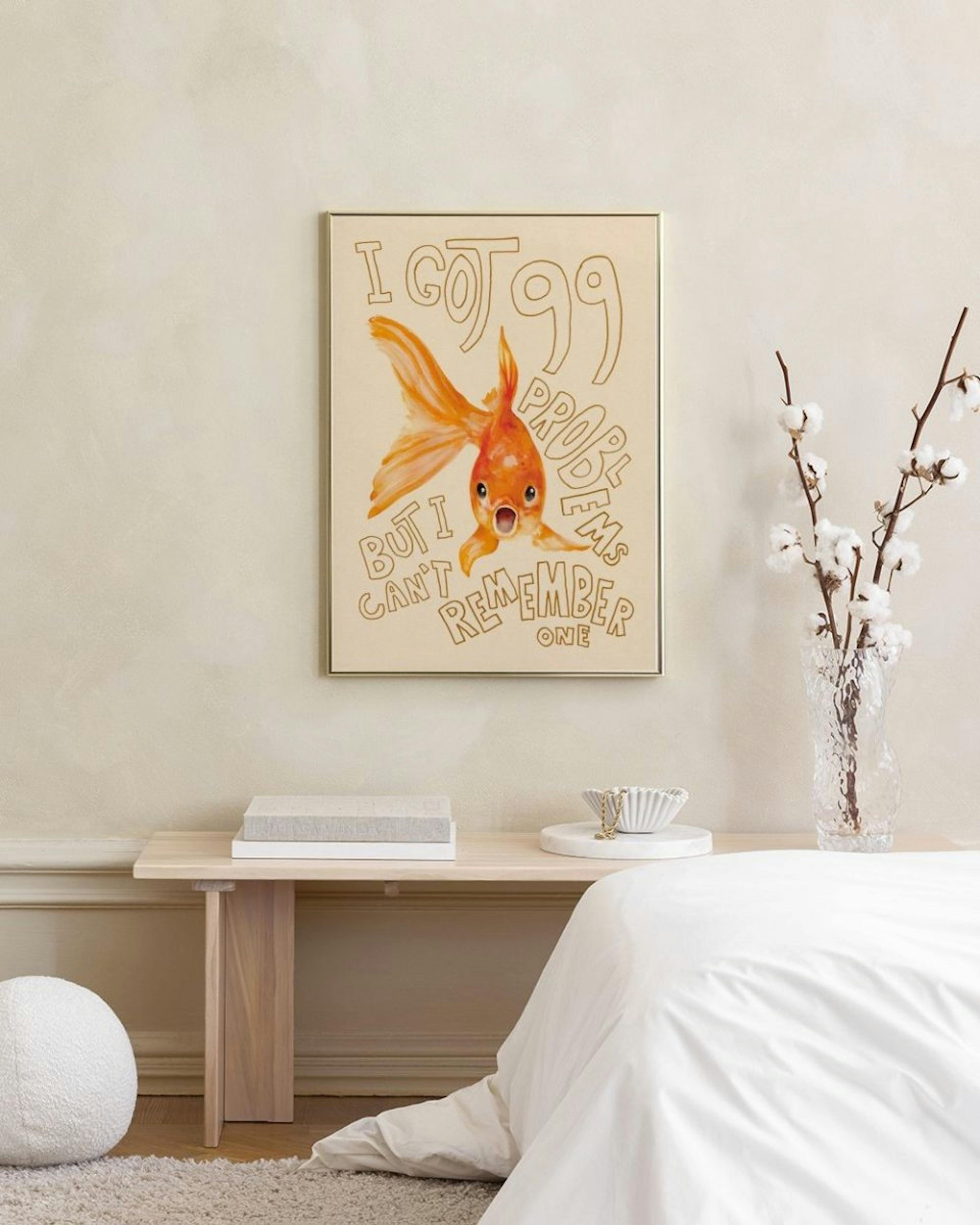 Memory of a Goldfish Affiche