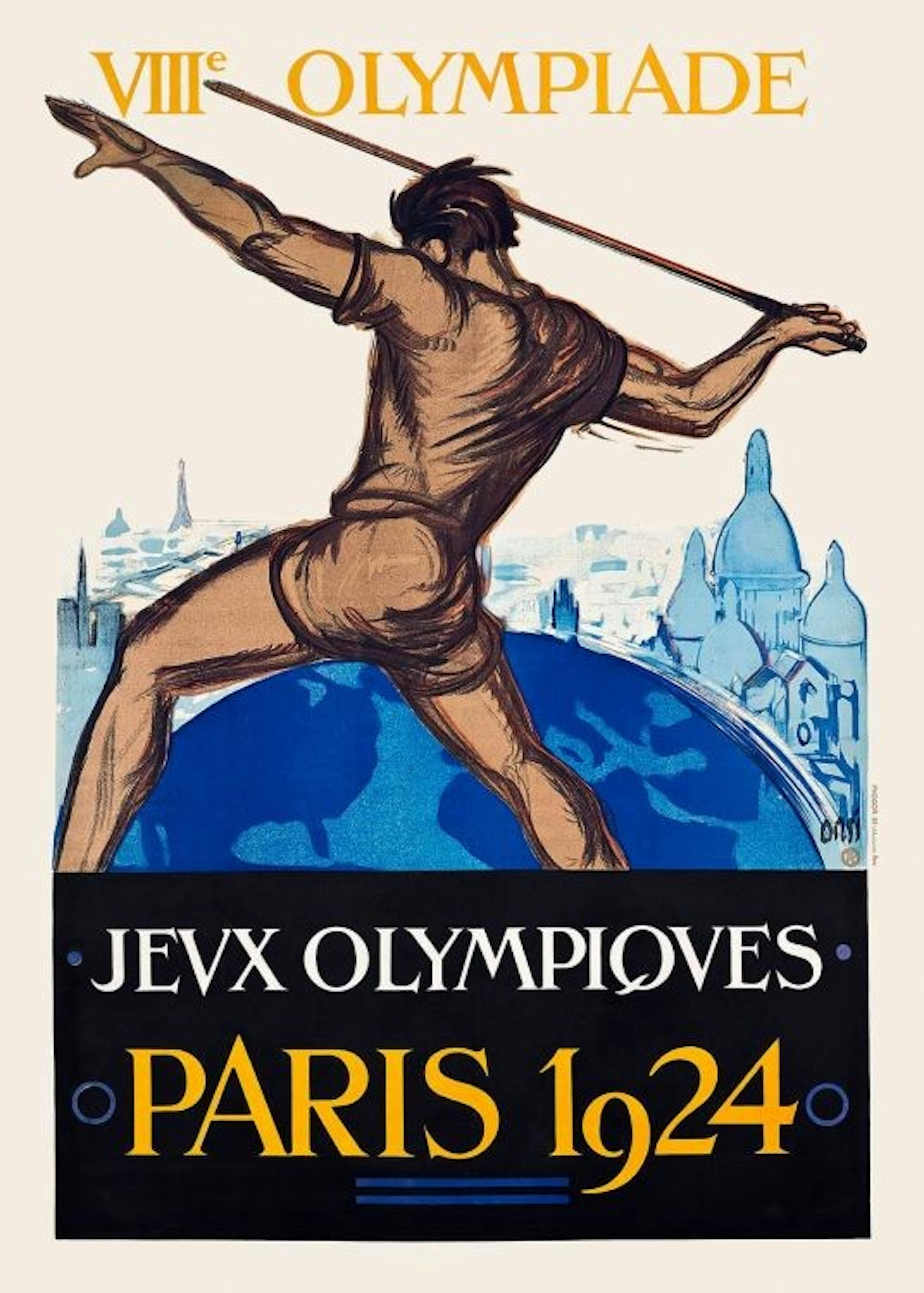 Paris 1924 Plakat 0