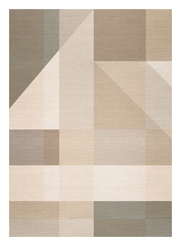 Linen Block Shapes No2 Plakat (30x40 cm)- Grafiki