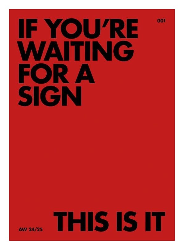This Is It Poster (21x30 cm) - Poster mit Sprüchen