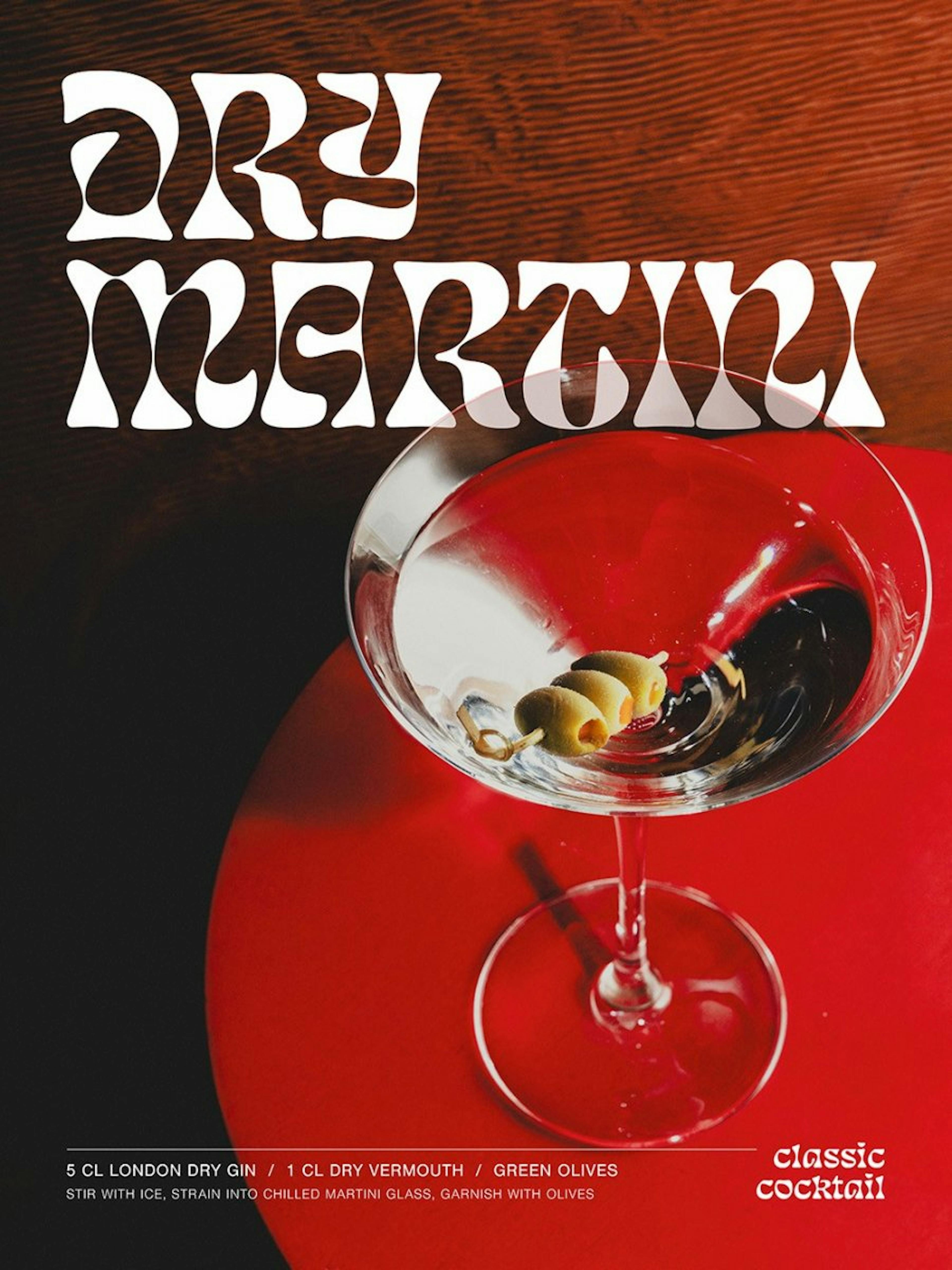 Dry Martini Affiche 0