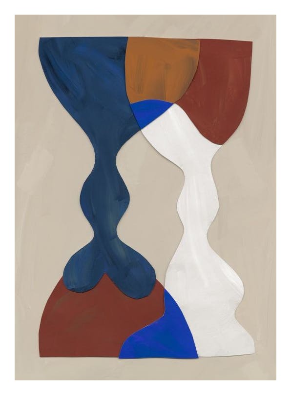 Cut-out Shapes Poster (21x30 cm)
