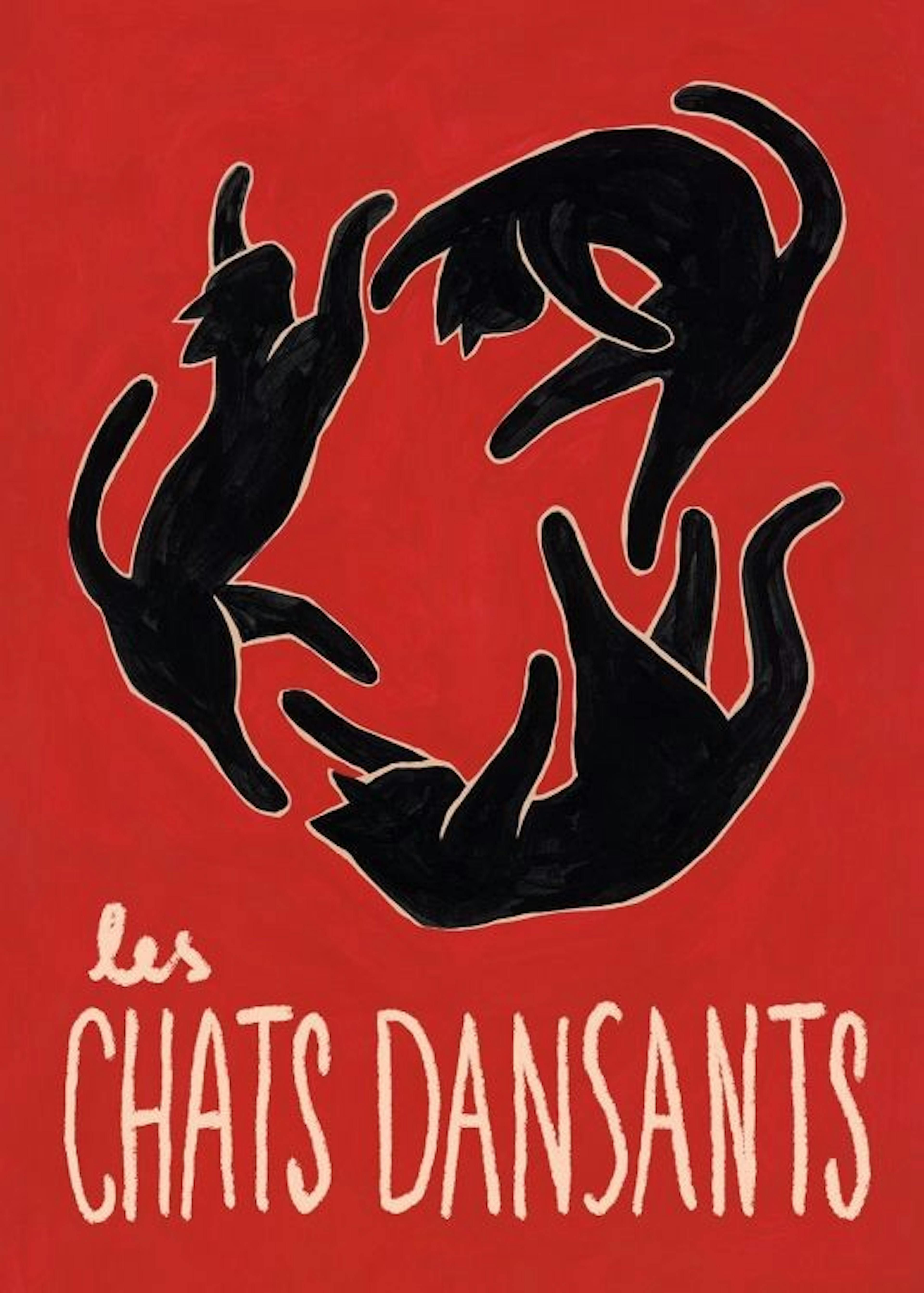 Les Chats Dansants Poster