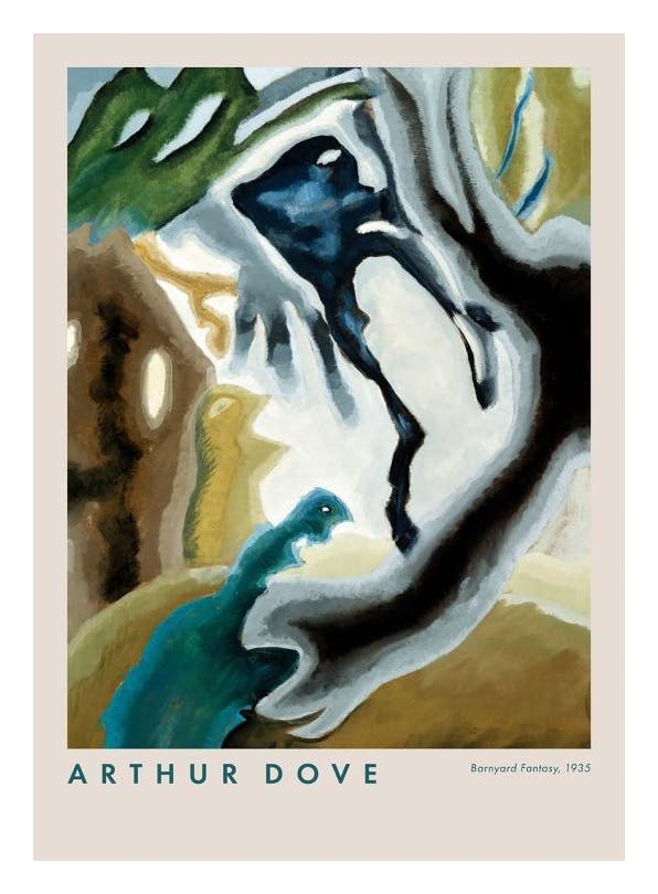 Arthur Dove - Barnyard Fantasy Poster (30x40 cm)