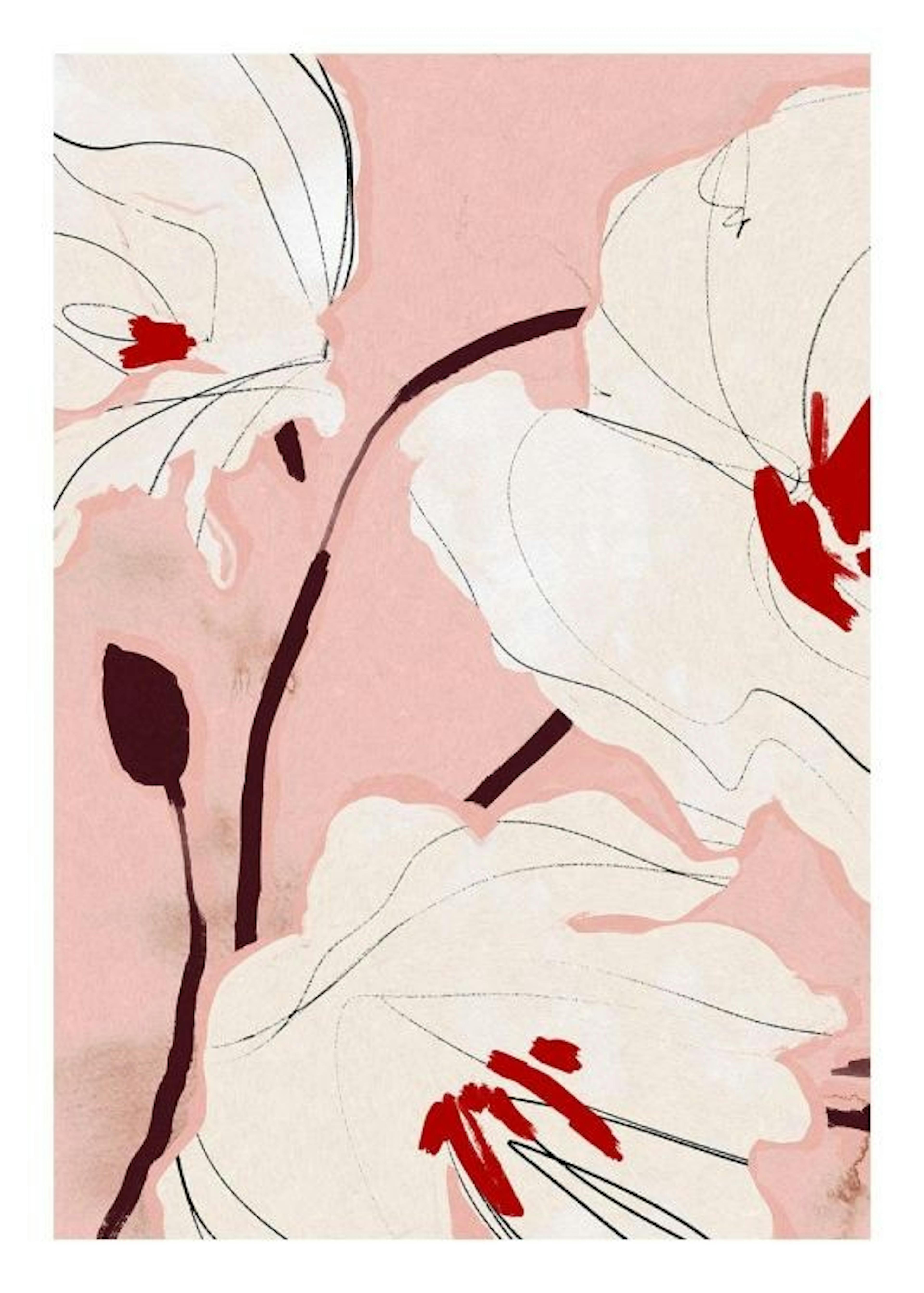 Bold Blossom Poster