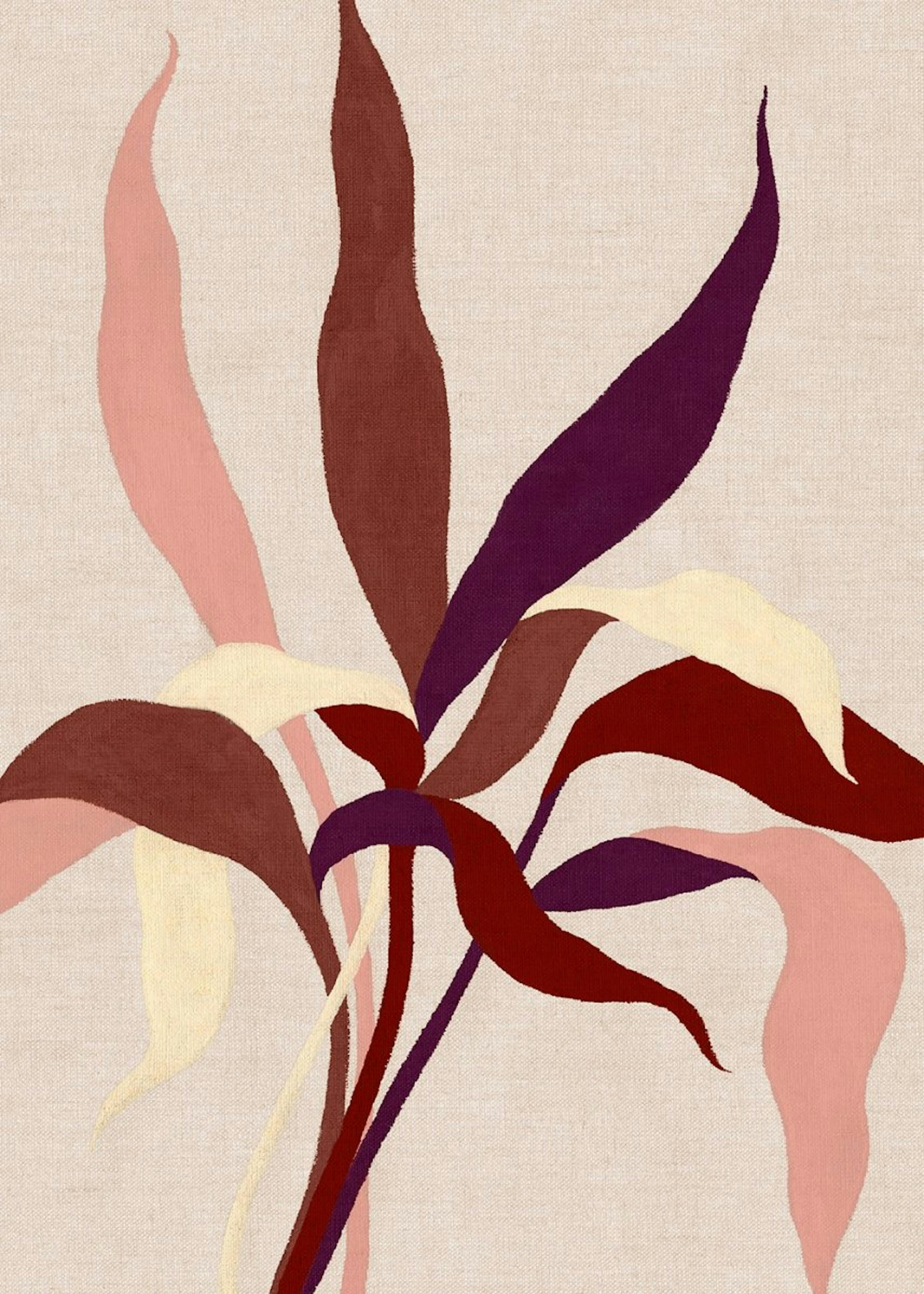 Linen Leaves Poster 0