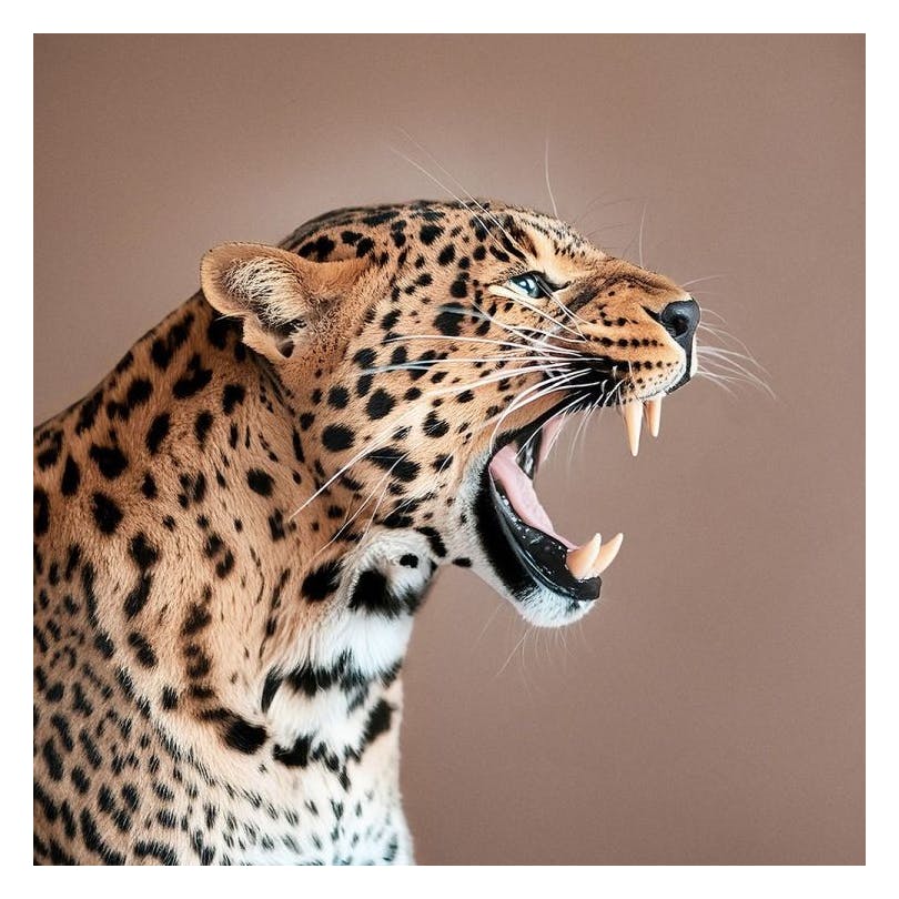 Prints - Roar Print (50x50 cm) - Animal art prints