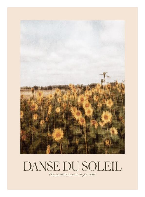Prints - Sun Dance Print (50x70 cm) - Floral prints