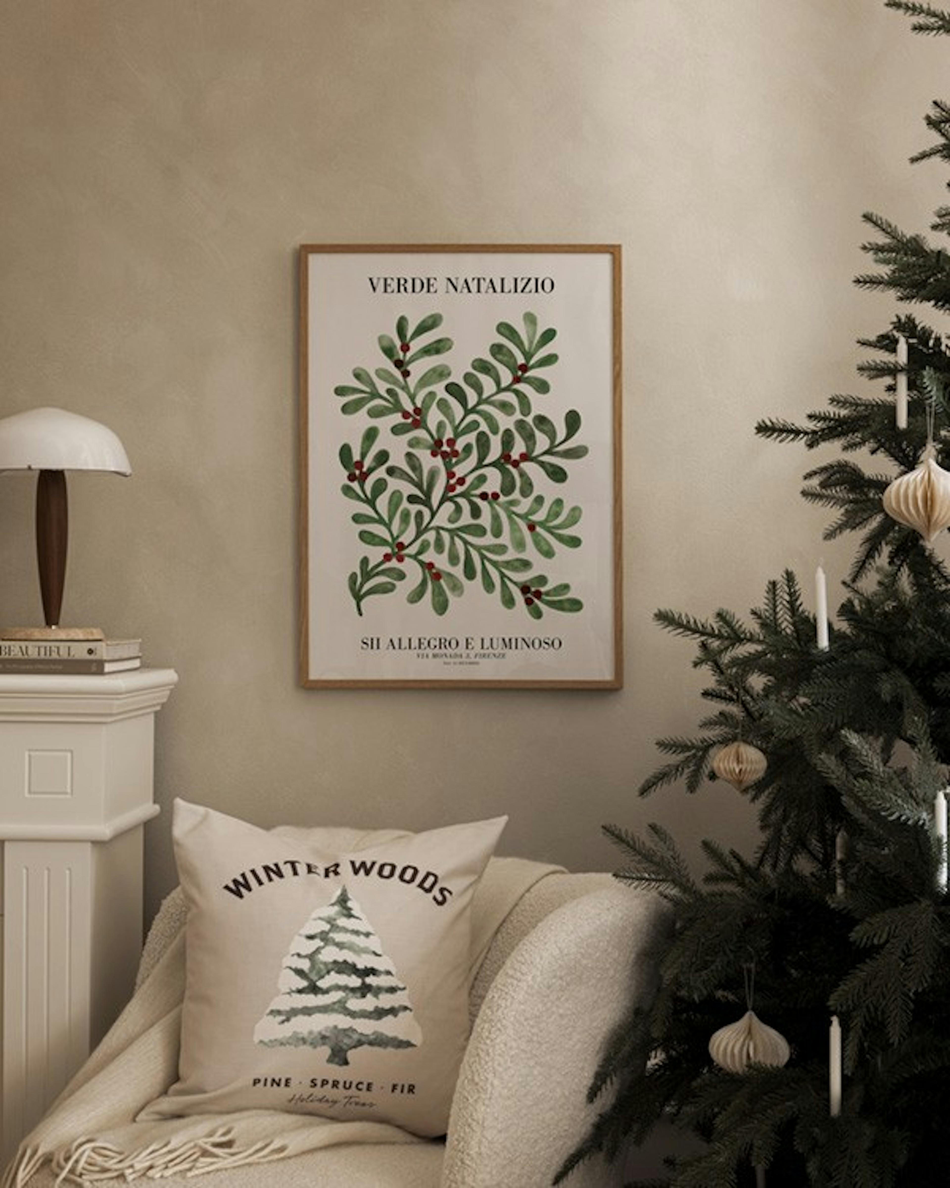 Christmas Greenery Plakat