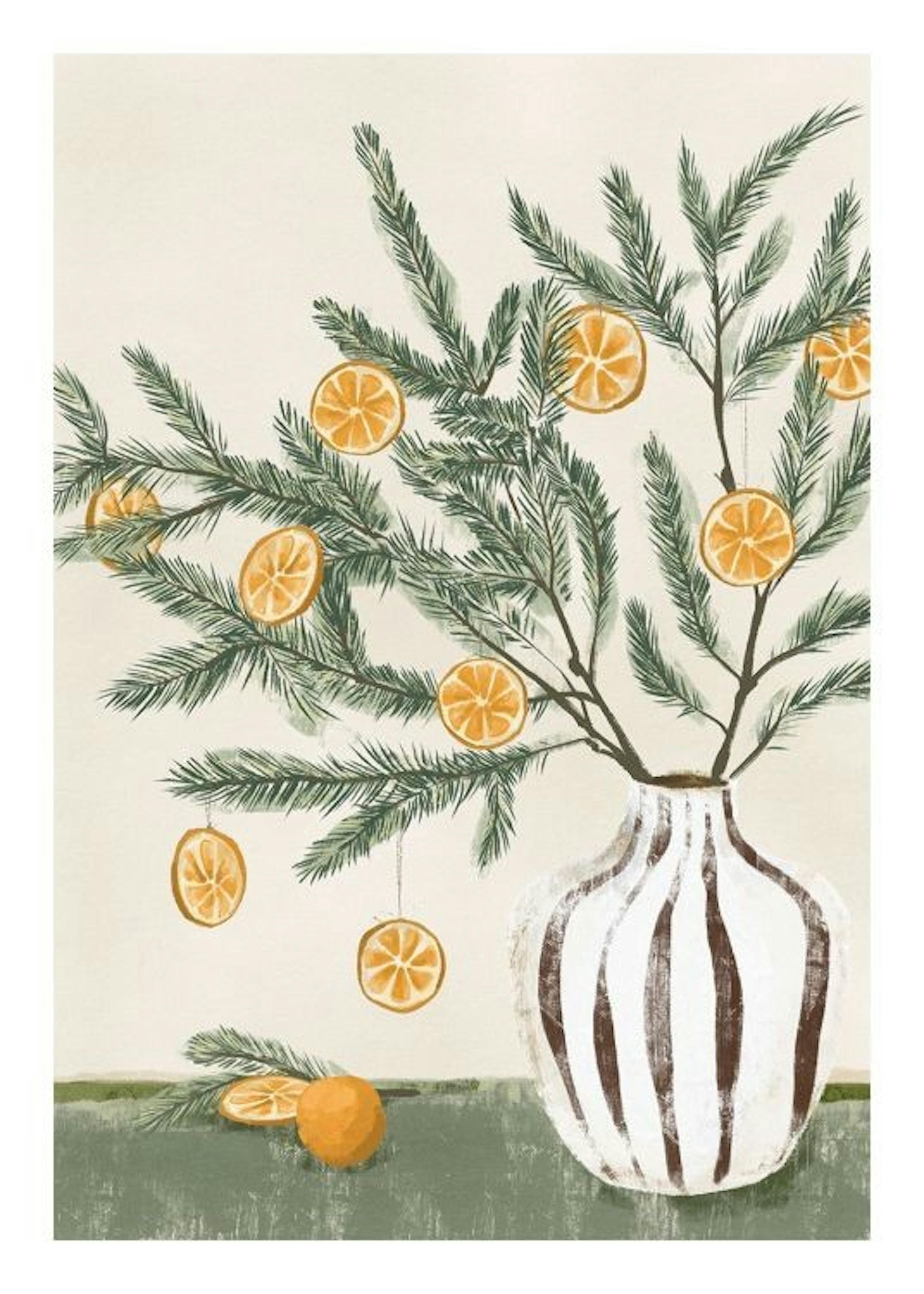 Holiday Vase Print