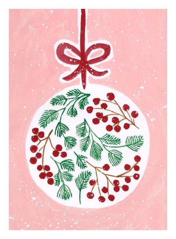 Ball of Joy Poster (13x18 cm) - Kerstposters