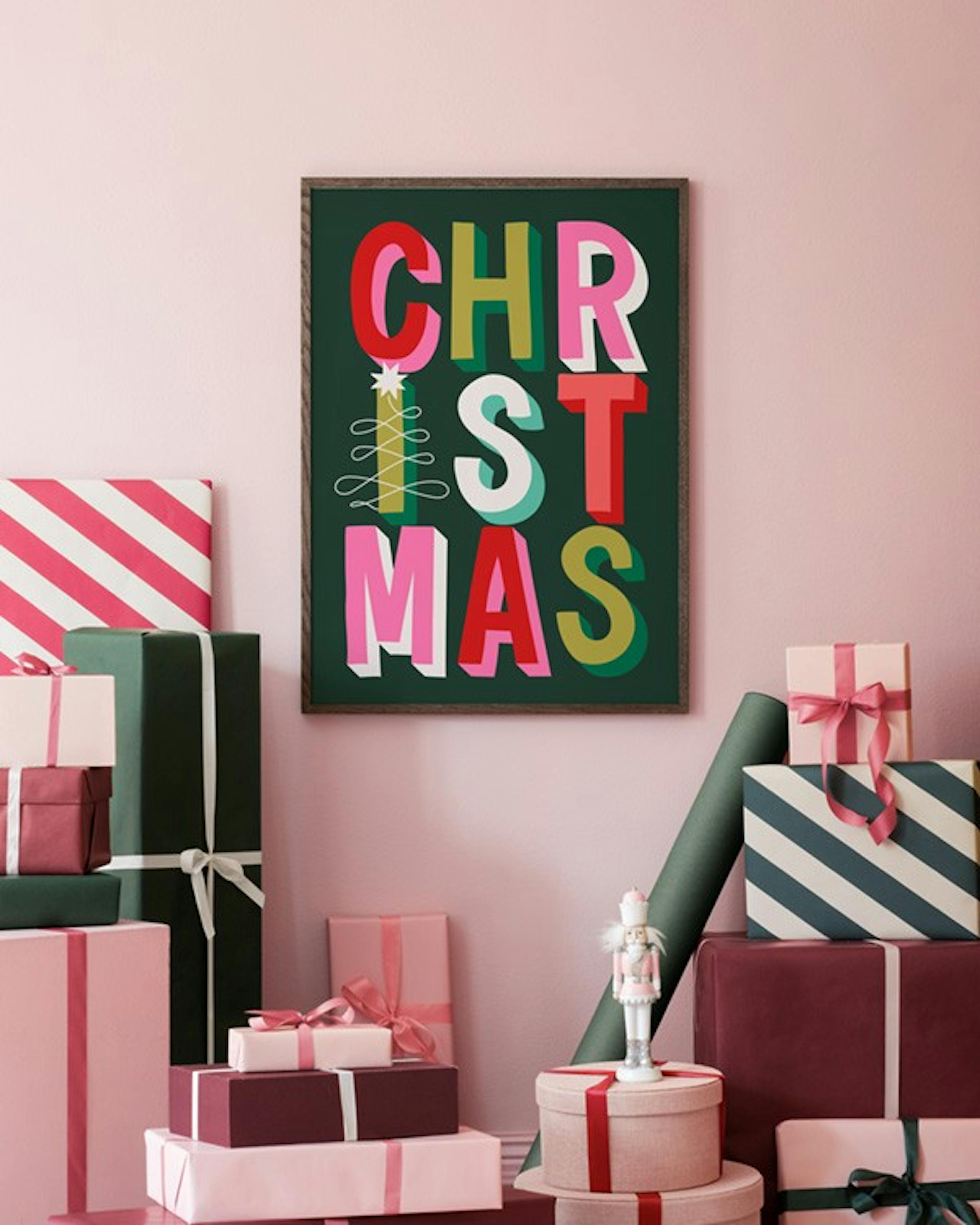 Bold Christmas Poster