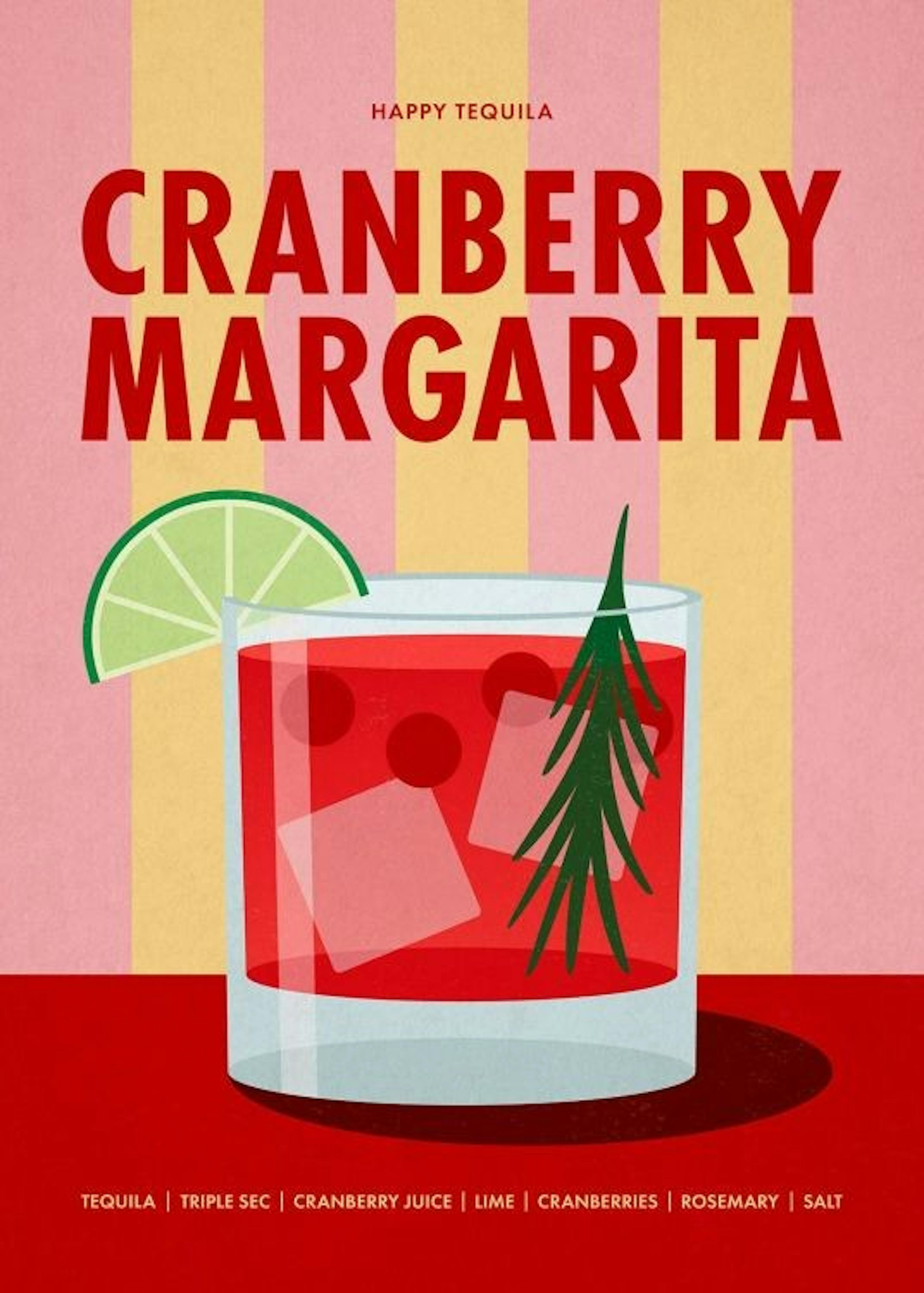 Cranberry Margarita Poster 0