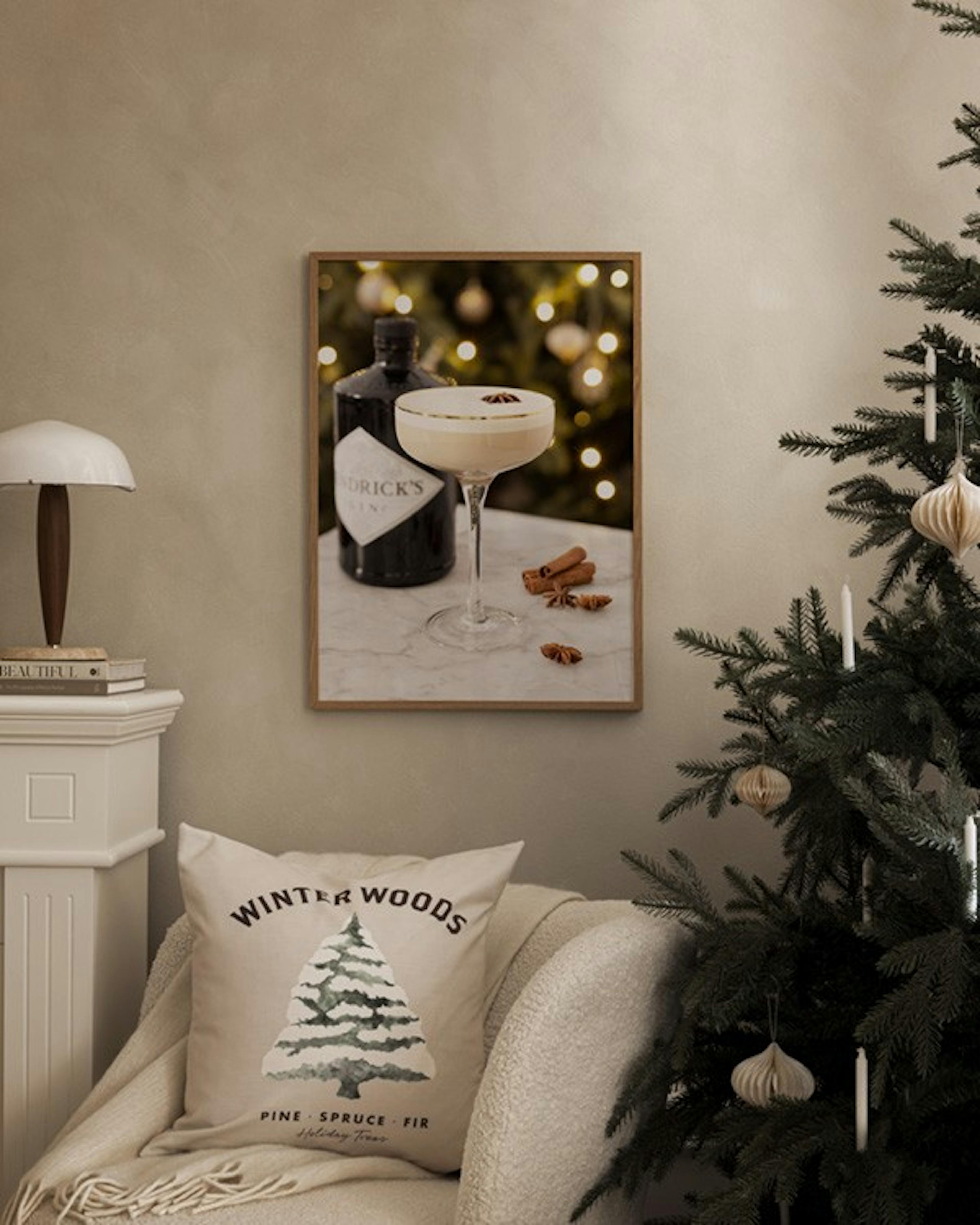 Eggnog Cocktail Poster