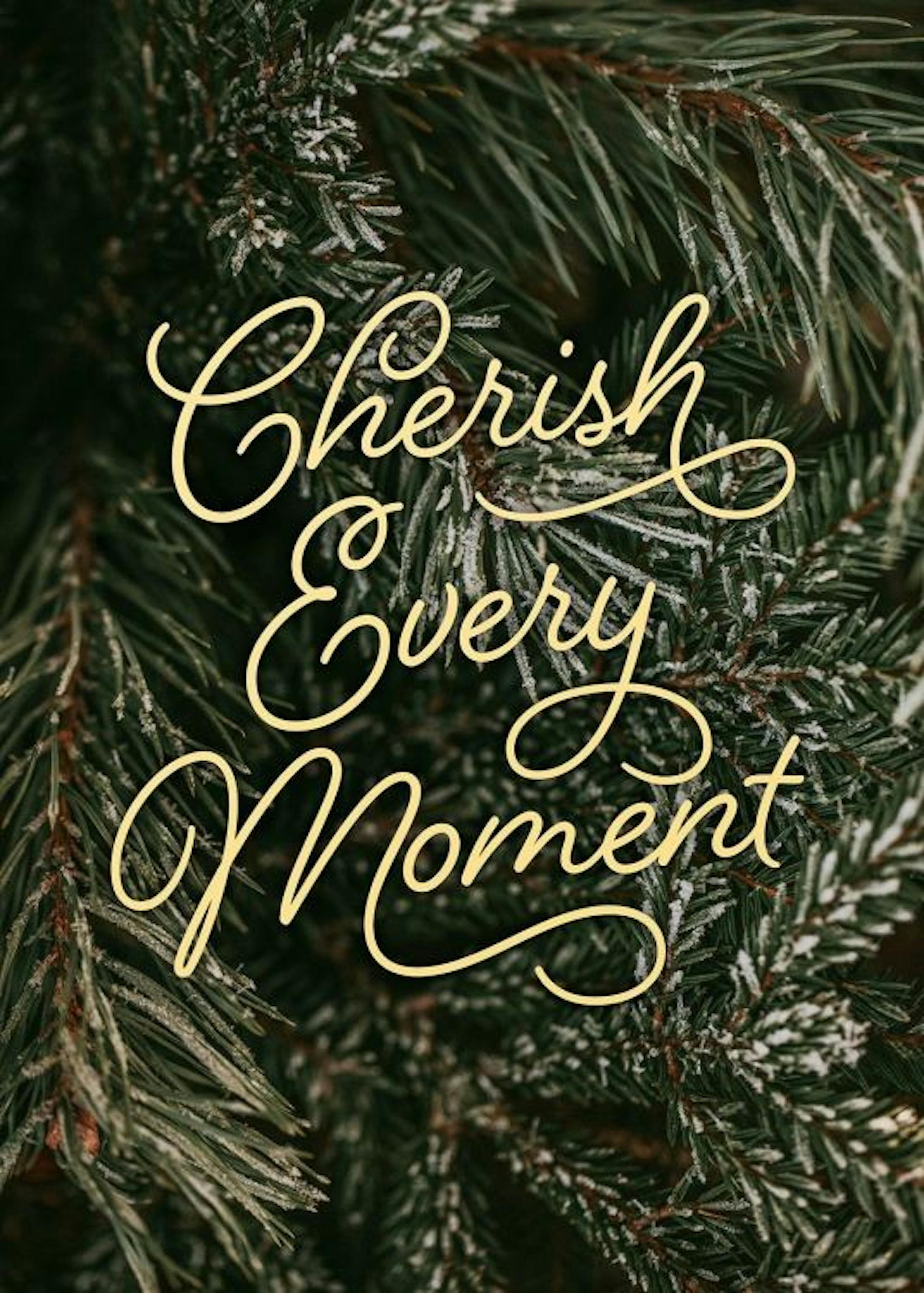 Cherish Every Moment Juliste 0