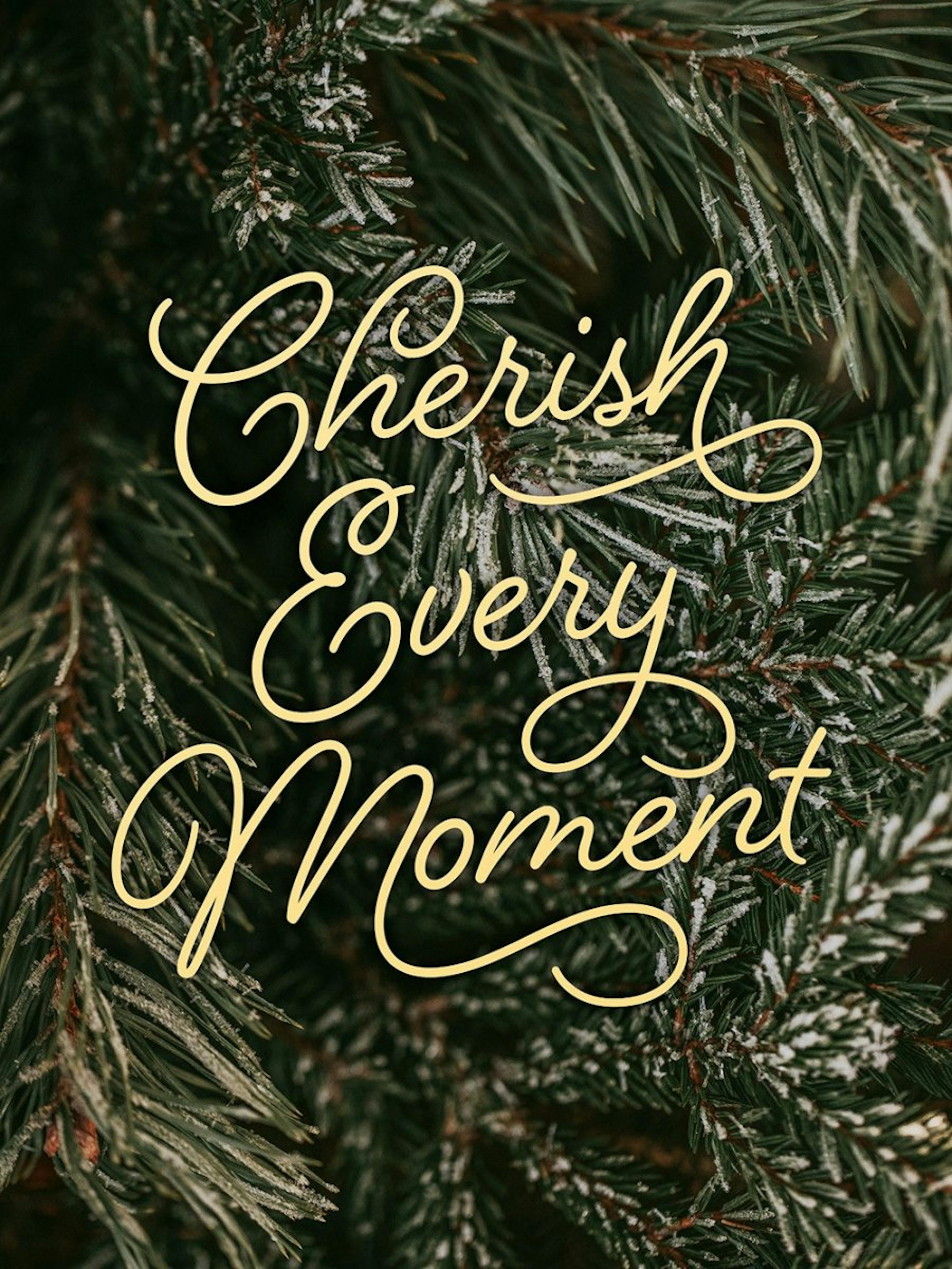 Cherish Every Moment Plagát 0