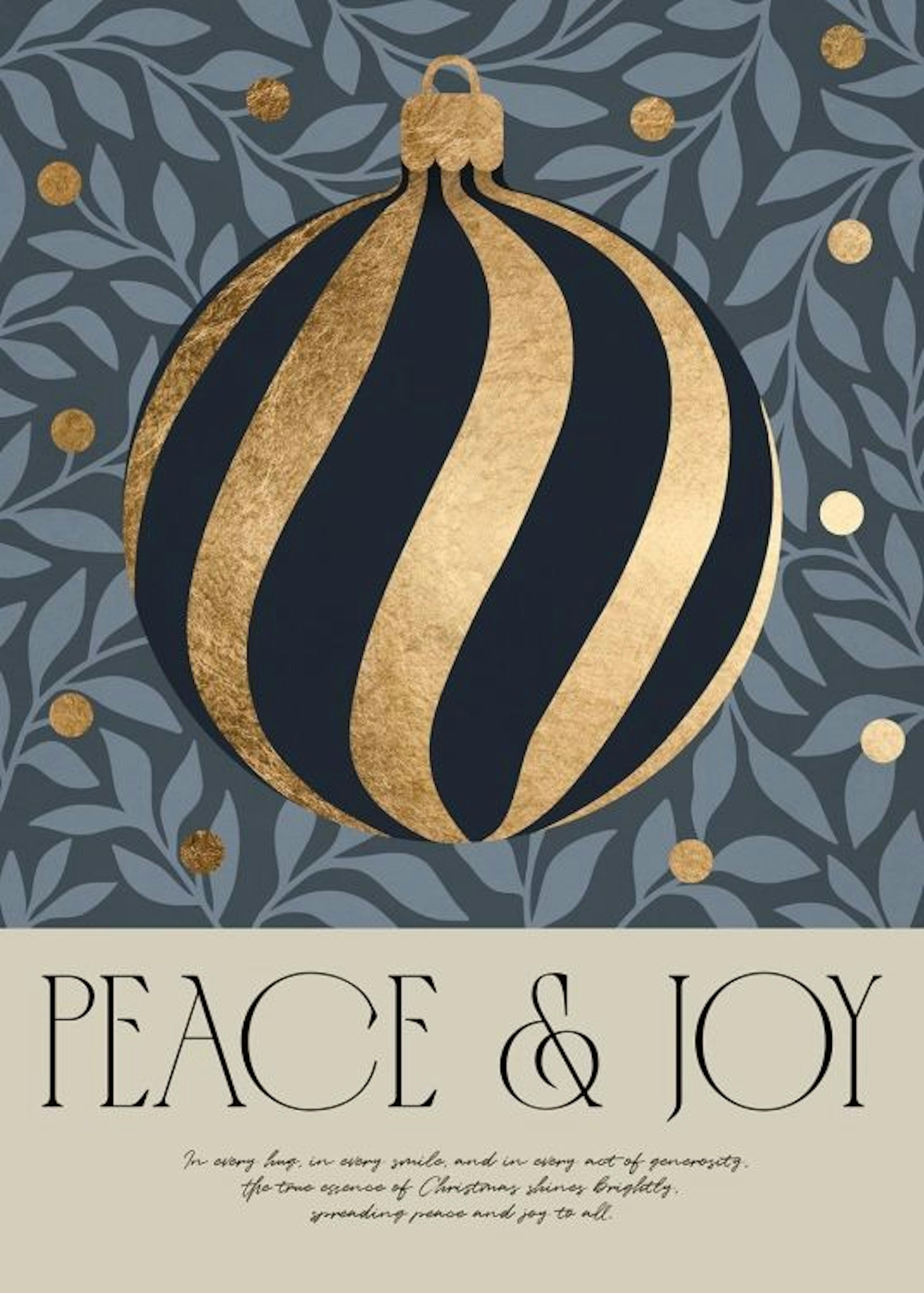 Peace and Joy Poster