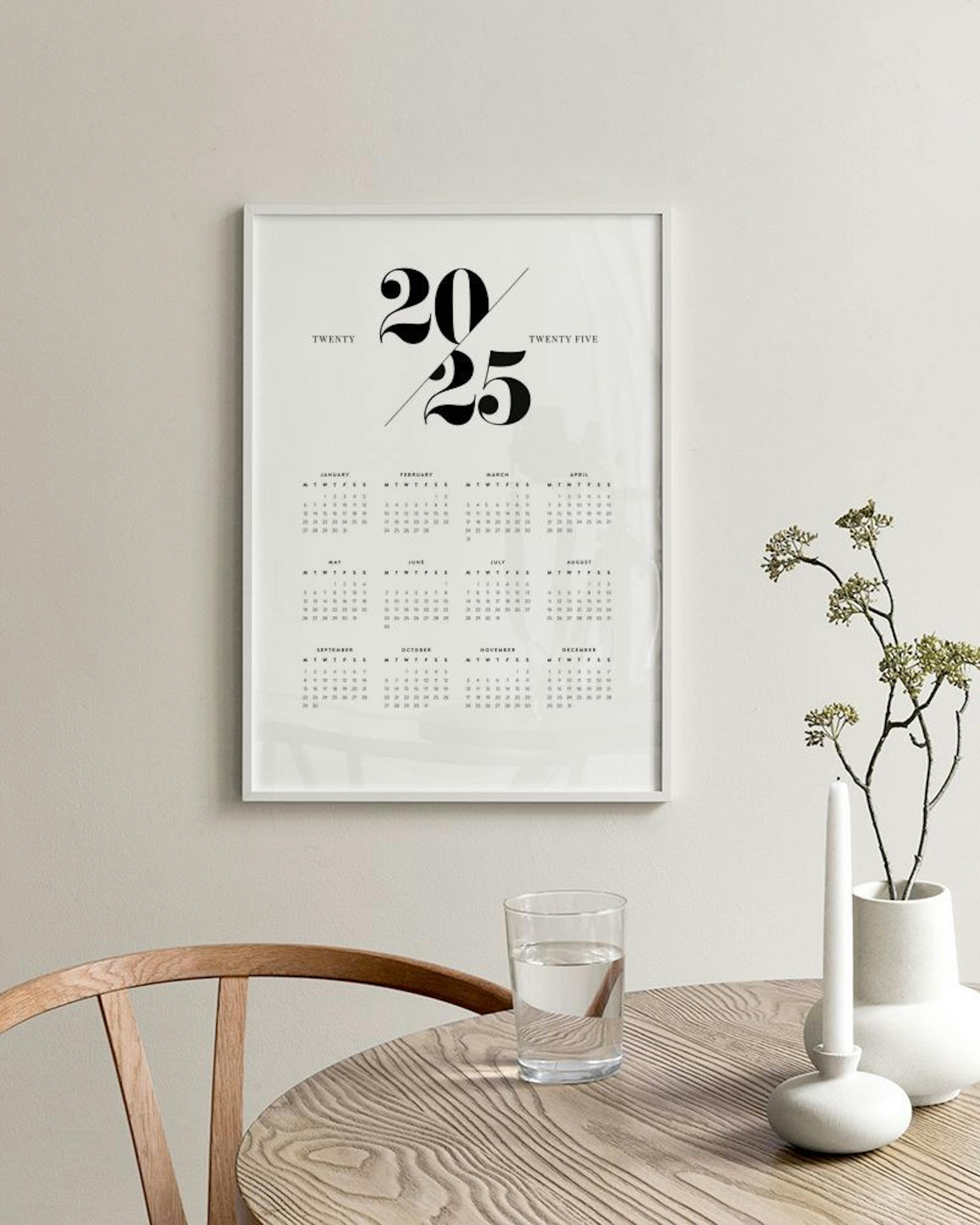 Calendar 2025 Poster