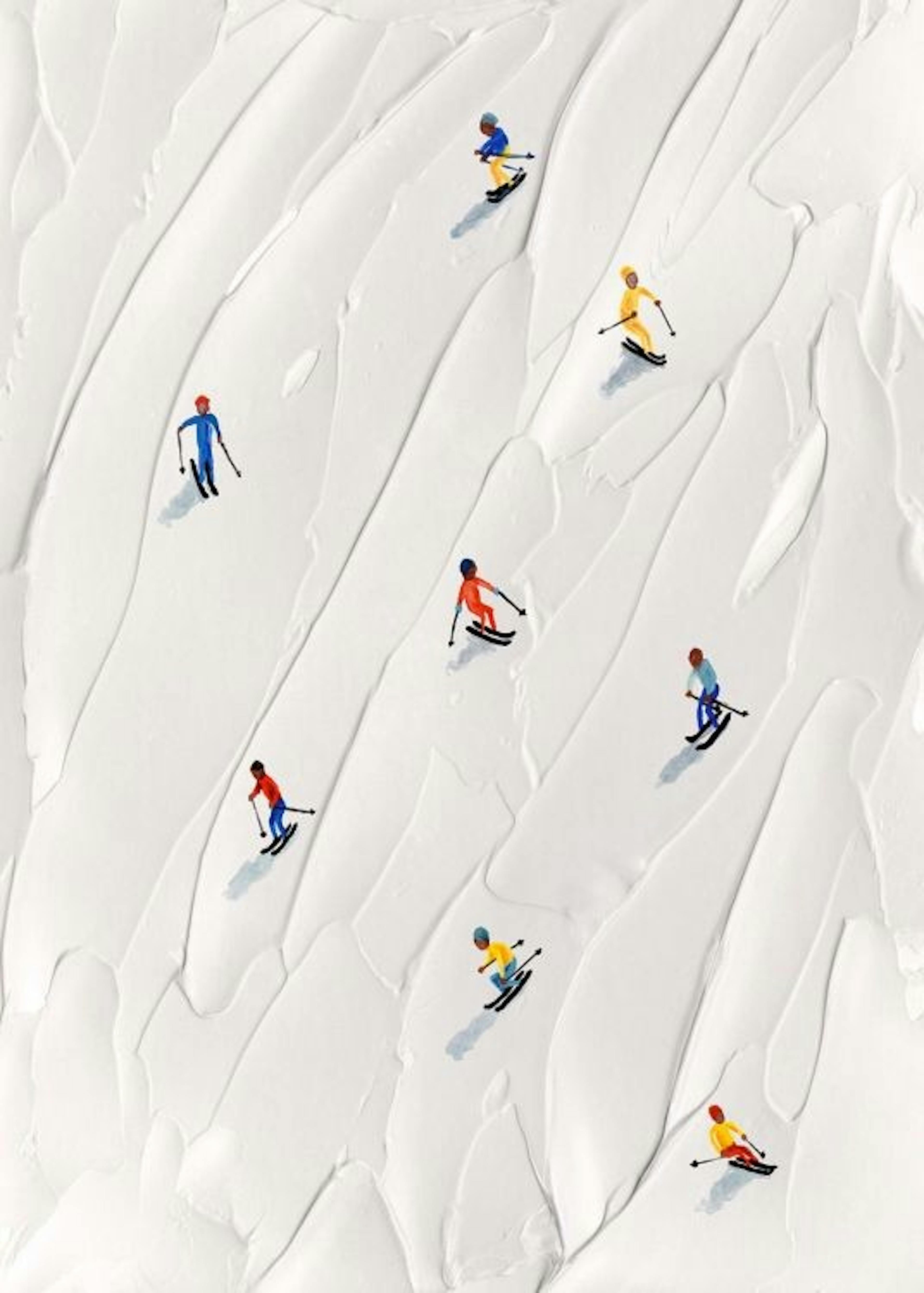 Ski Slope Plakat 0