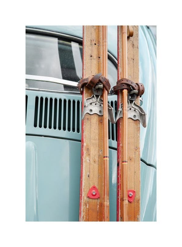 Vintage Skis Poster (30x40 cm) - Sport posters en prints