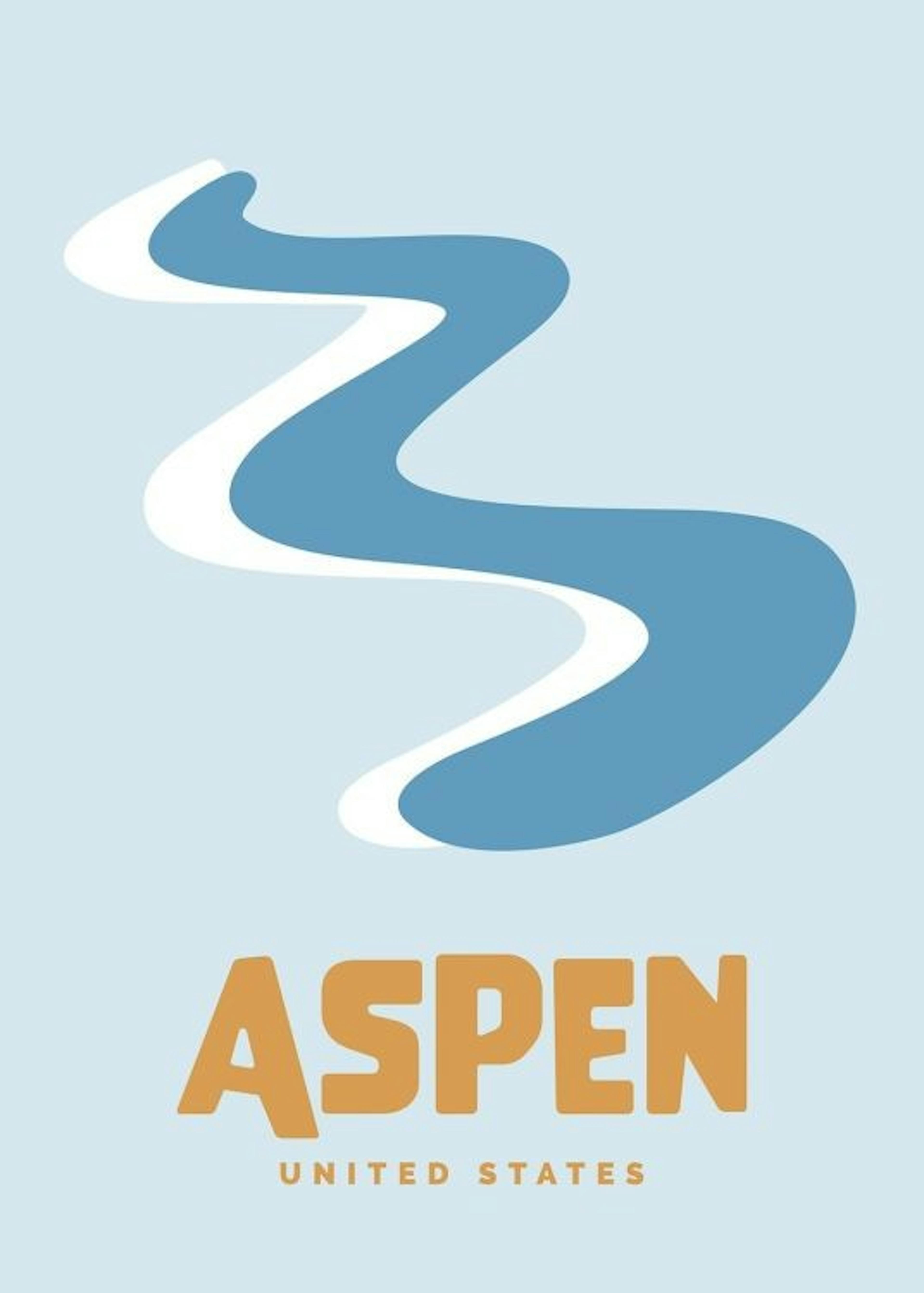 Graphic Aspen Poster