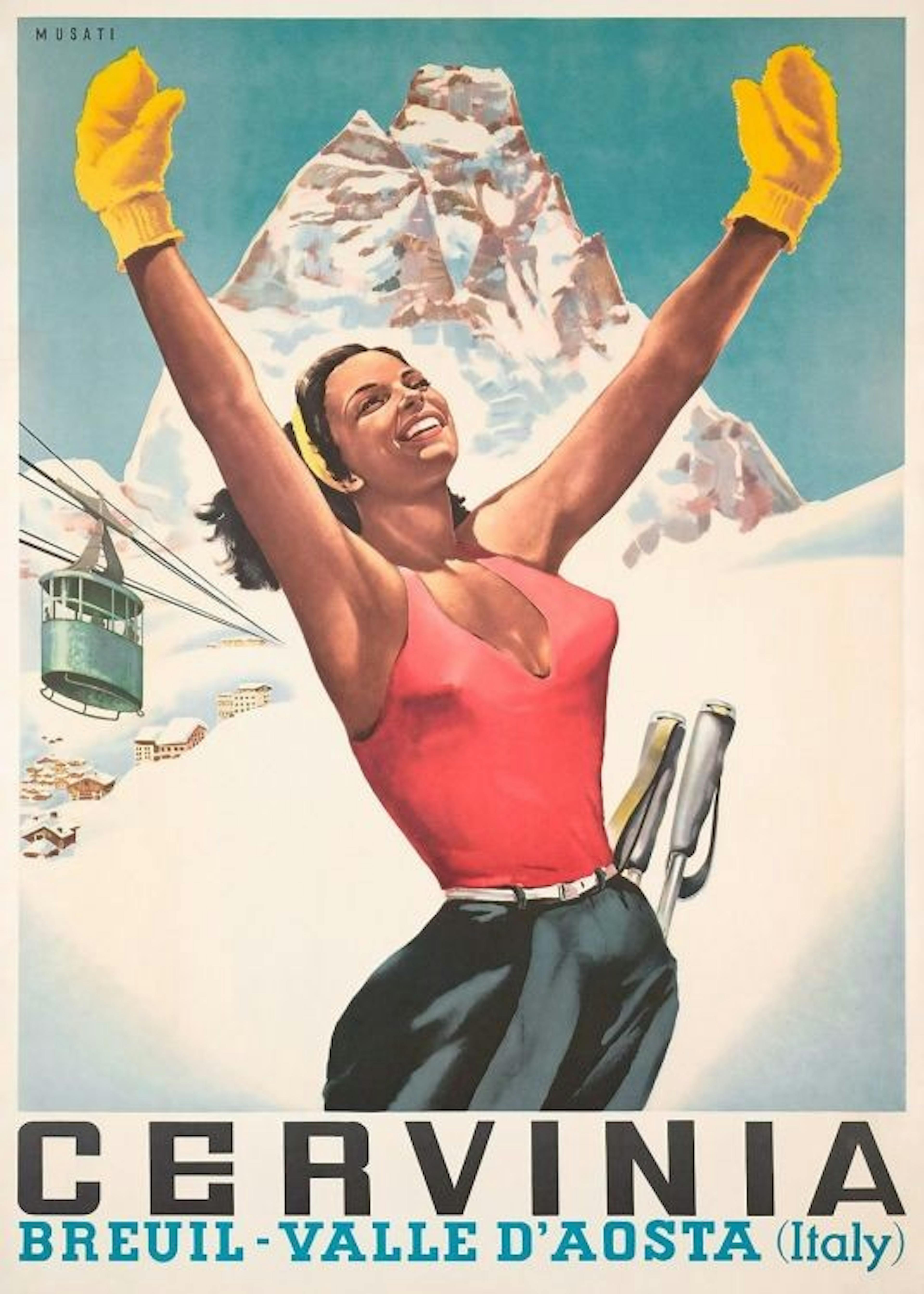 Cervinia Vintage Juliste 0