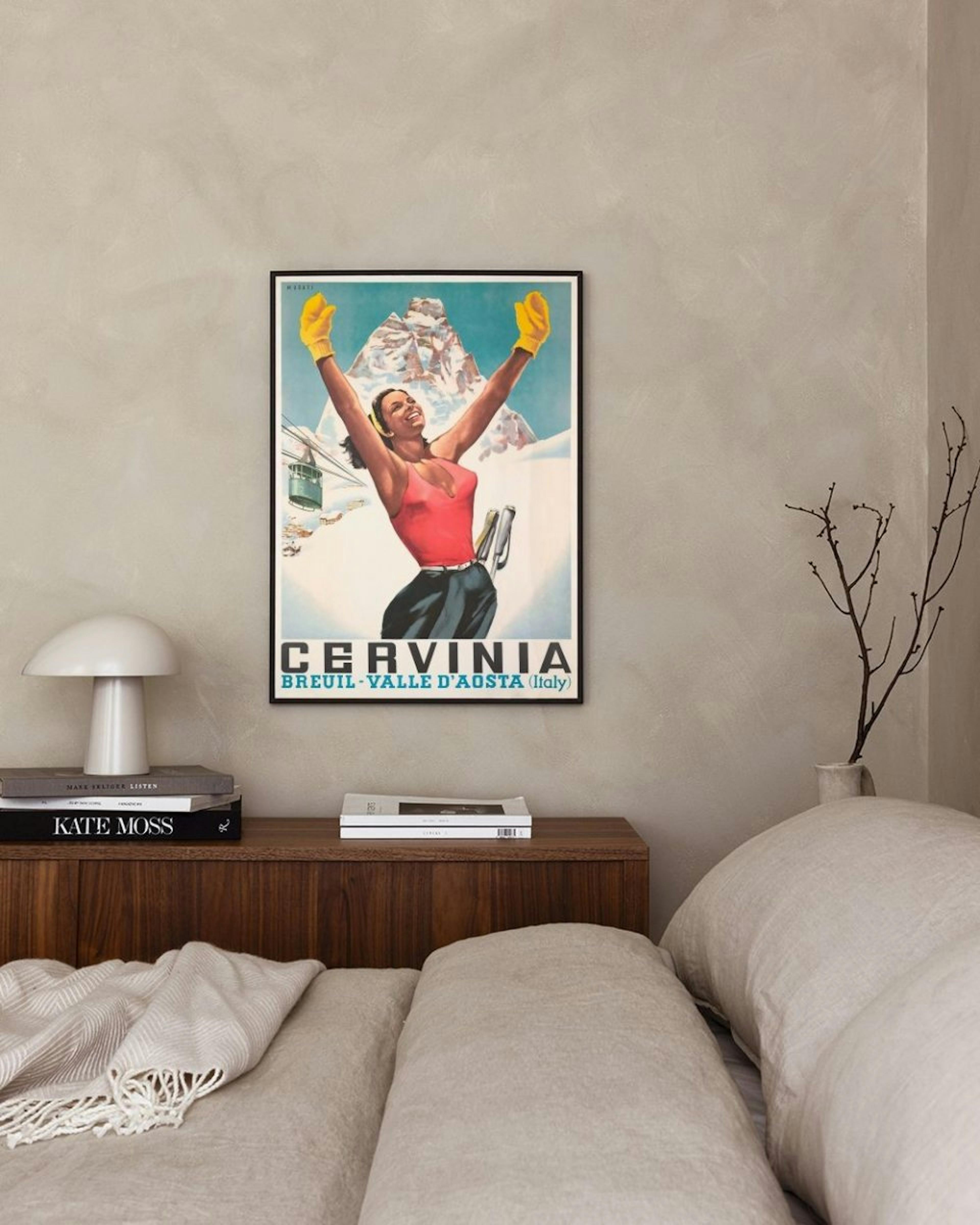 Cervinia Vintage Plakat