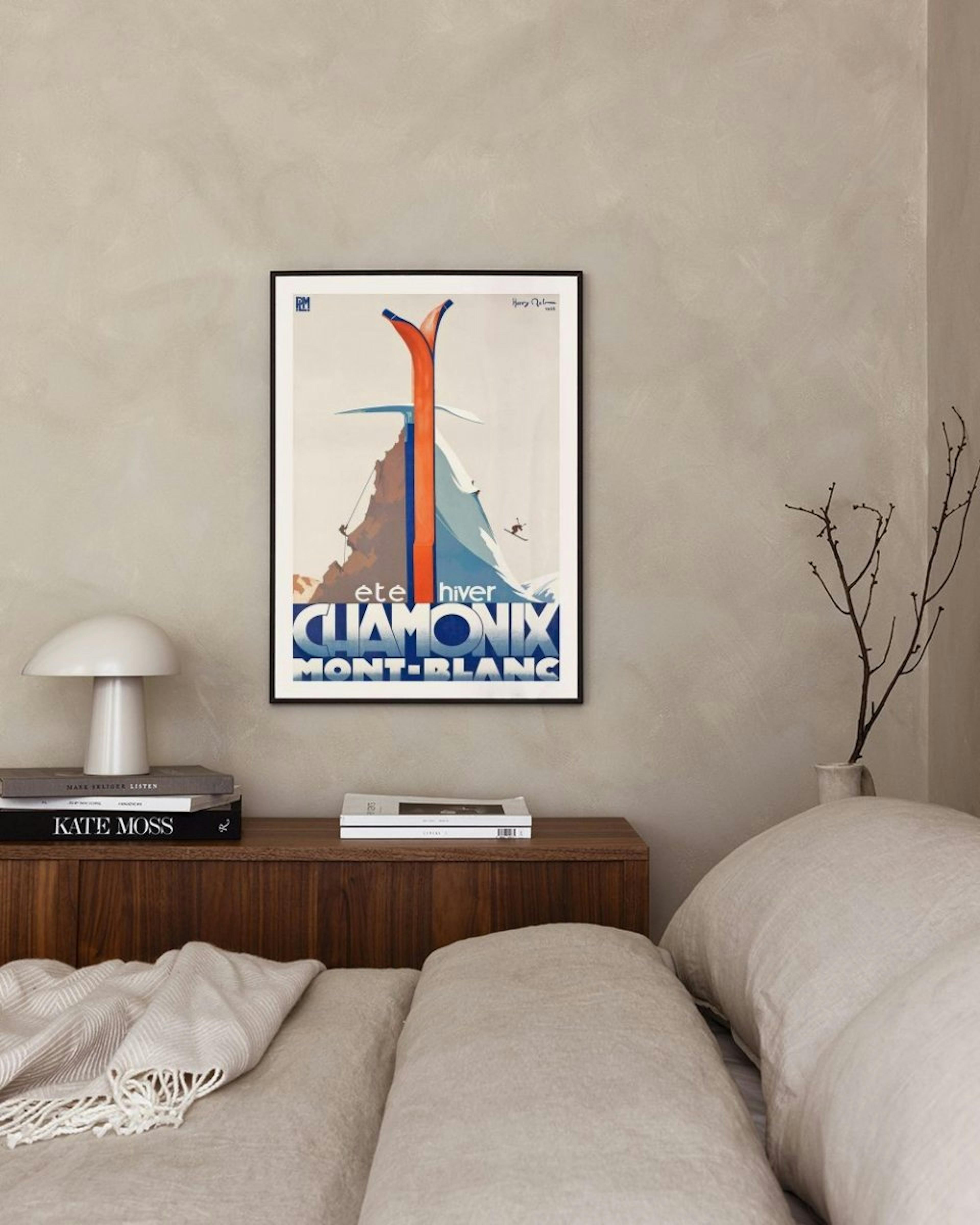 Chamonix Vintage Poster