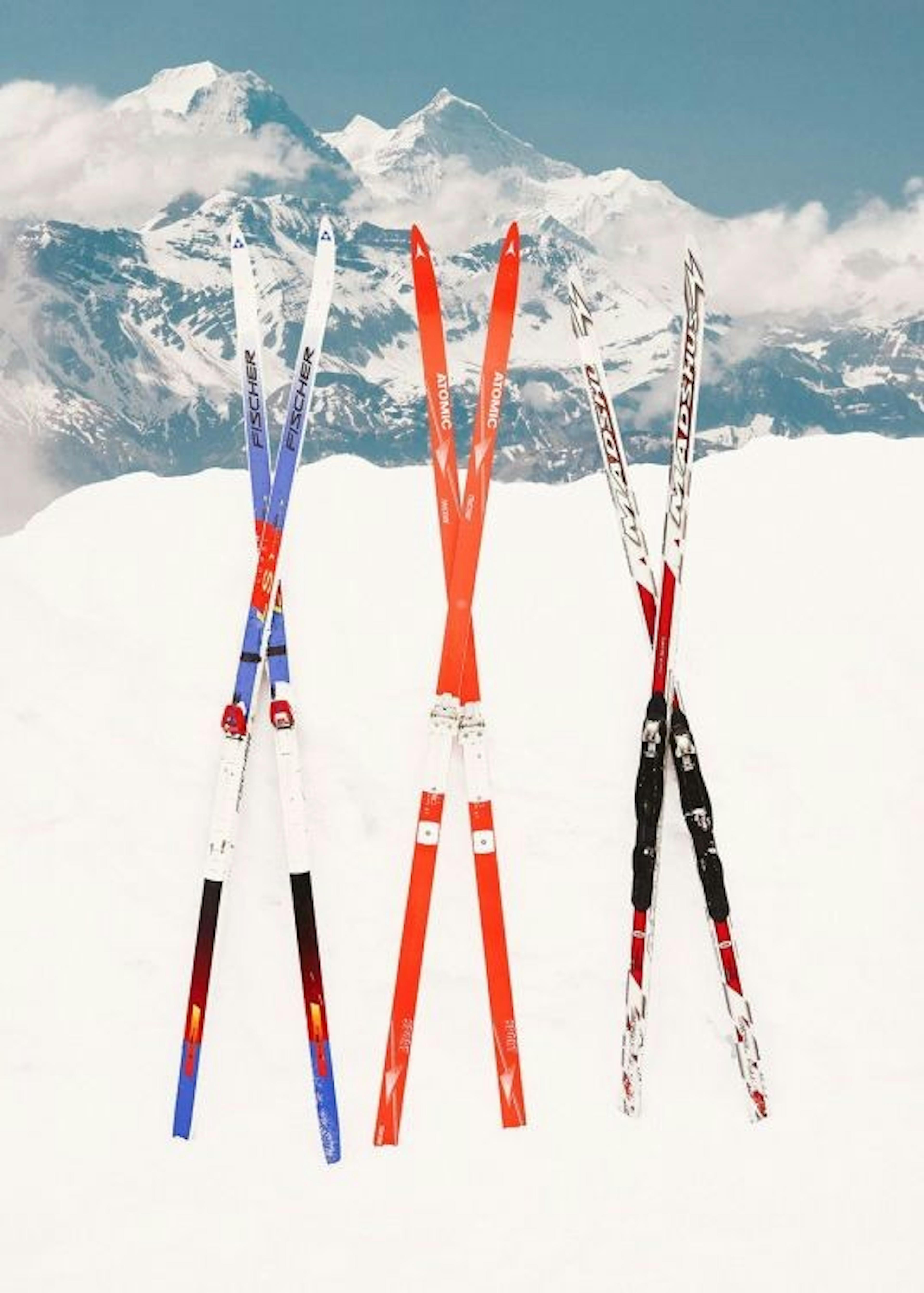 Cross Country Skis Print 0