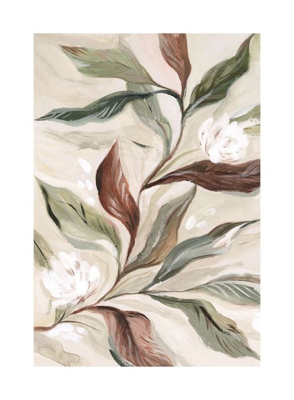 Rustic Botanicals Plakat (100x150 cm) - Malerier